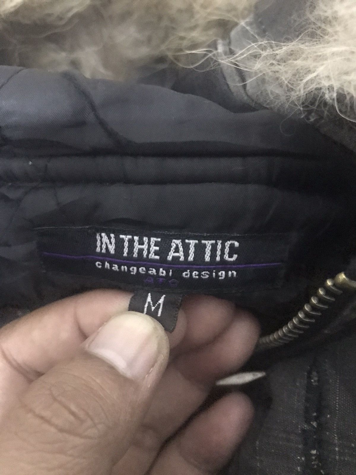 In The Attic JAPAN BRAND IN THE ATTIC FUR HOODIES JACKET Size US M / EU 48-50 / 2 - 5 Thumbnail
