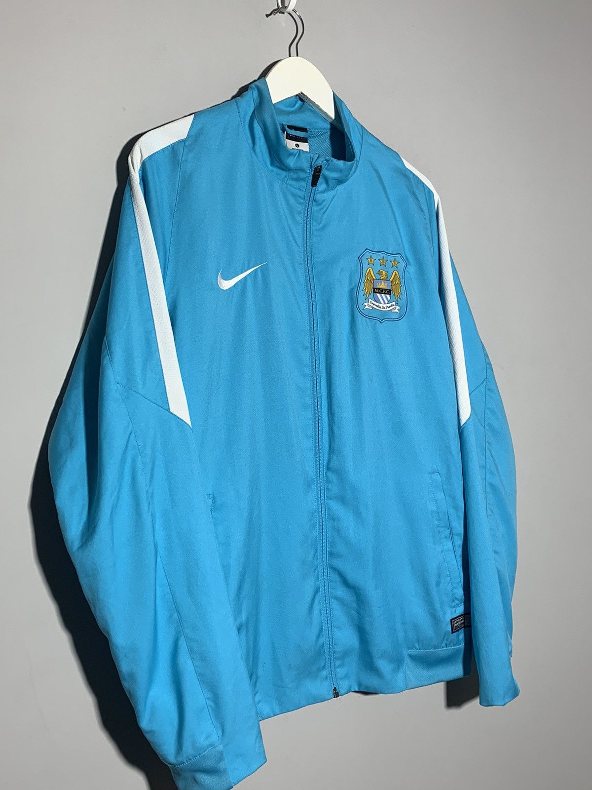 Nike Manchester City Nike Vintage Y2k Streetwear Track Top Size US L / EU 52-54 / 3 - 2 Thumbnail