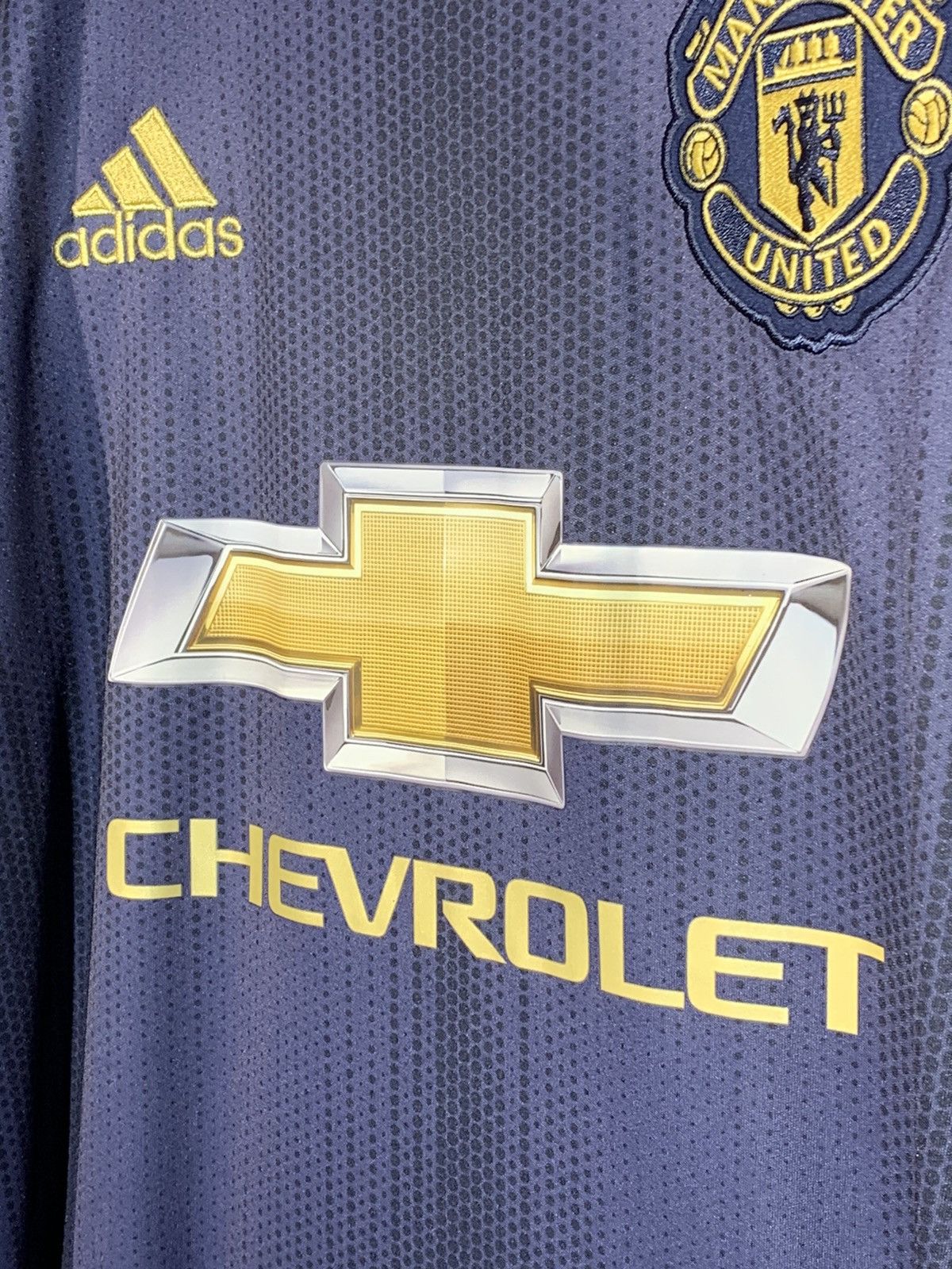 Adidas Manchester United 2018/19 Y2k Blokecore Style Football Shirt Size US S / EU 44-46 / 1 - 5 Thumbnail