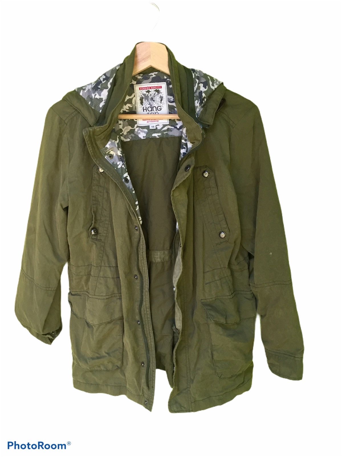 Hang Ten Sweater HANG TEN Camouflage hoodie Size US M / EU 48-50 / 2 - 1 Thumbnail