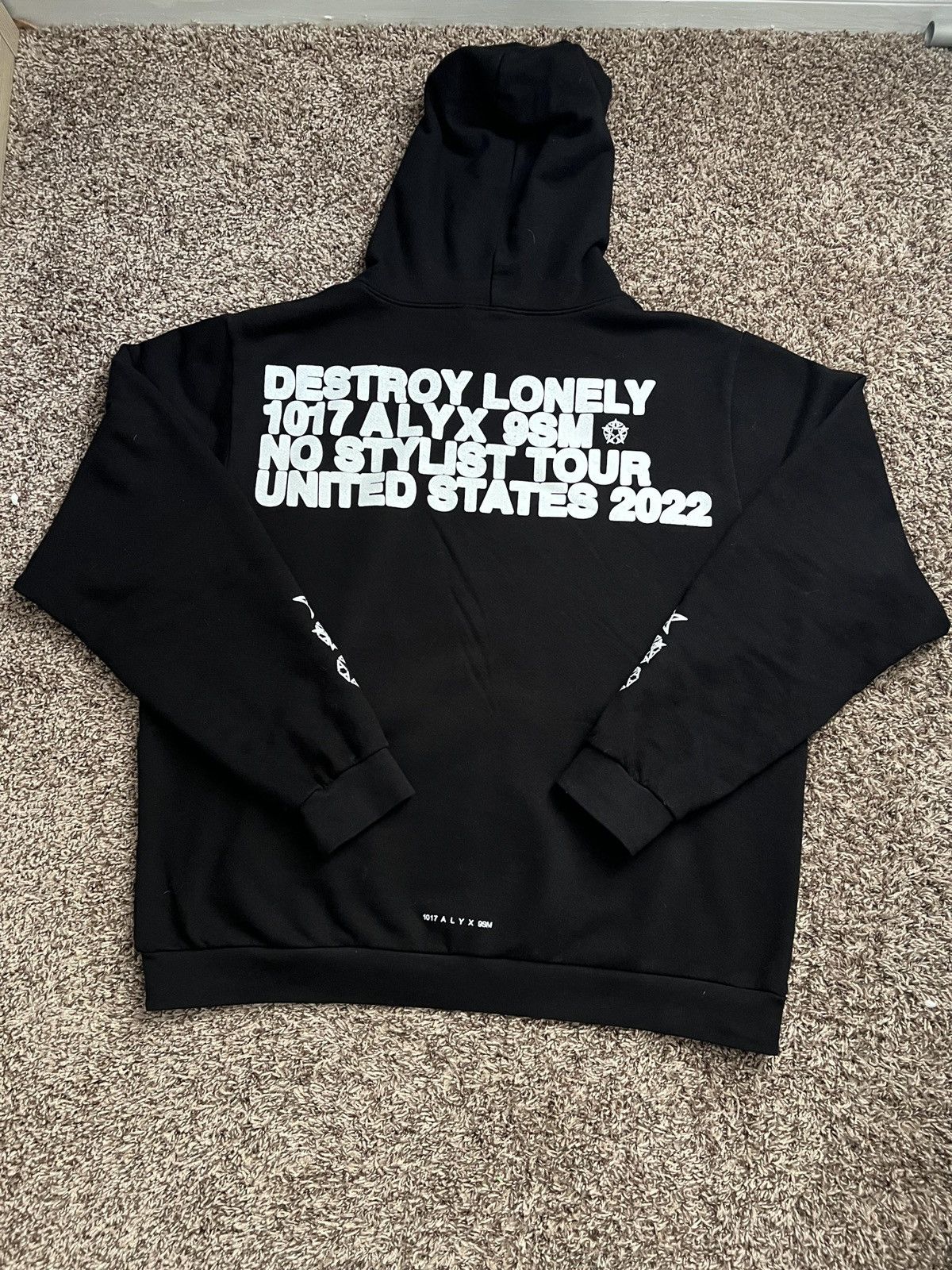 1017 ALYX 9SM Destroy Lonely Alyx Tour Hoodie | Grailed