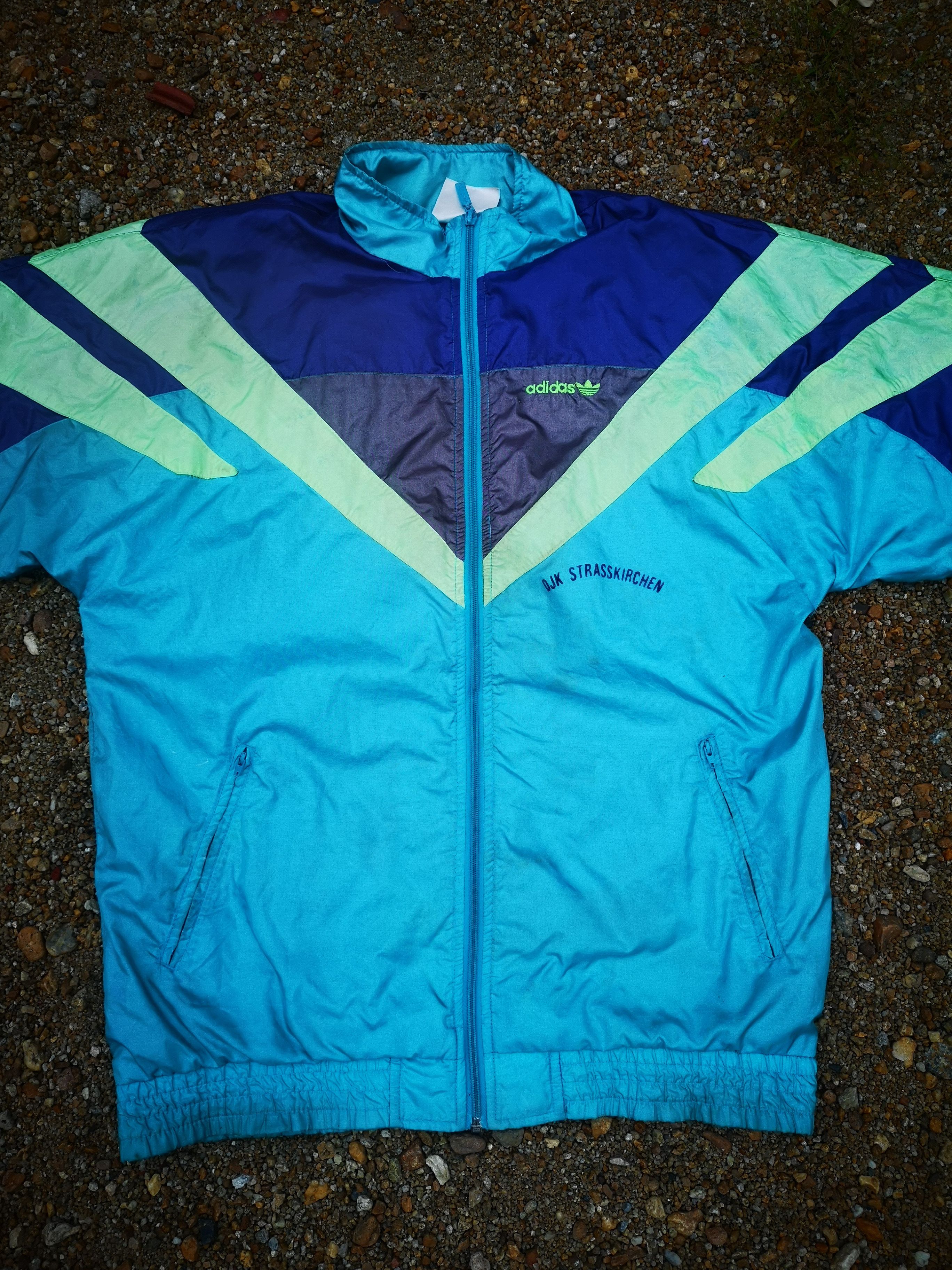 Adidas 🔥Vintage Adidas Multicolour zipper Jacket Size US L / EU 52-54 / 3 - 5 Thumbnail