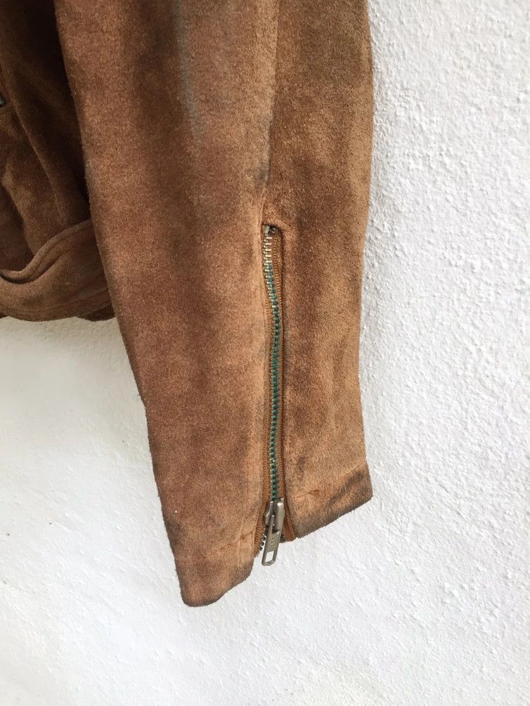 Japanese Brand GELEONE BASIC FOR ALL MAN LEATHER JACKET Size US M / EU 48-50 / 2 - 9 Thumbnail