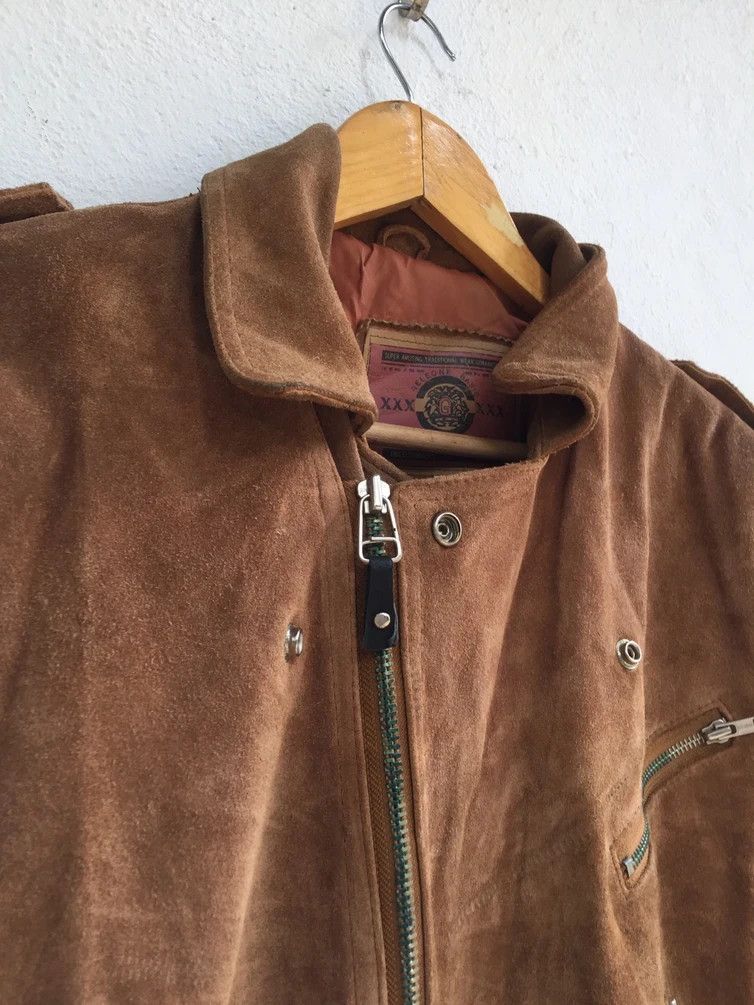 Japanese Brand GELEONE BASIC FOR ALL MAN LEATHER JACKET Size US M / EU 48-50 / 2 - 8 Thumbnail