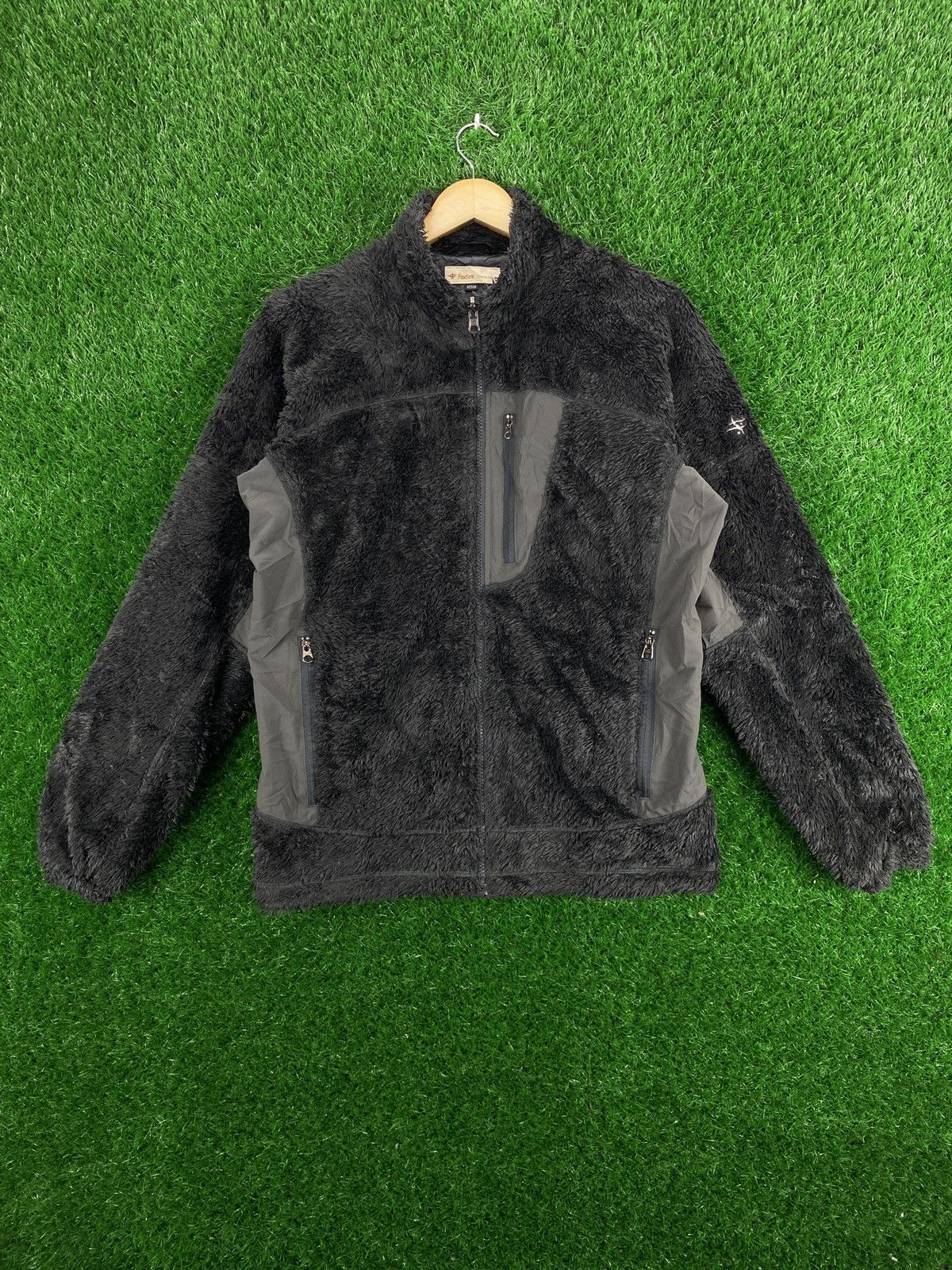 Fox Racing × Vintage Vintage Fox Fire Fleece Zipper Jacket Size US M / EU 48-50 / 2 - 1 Thumbnail