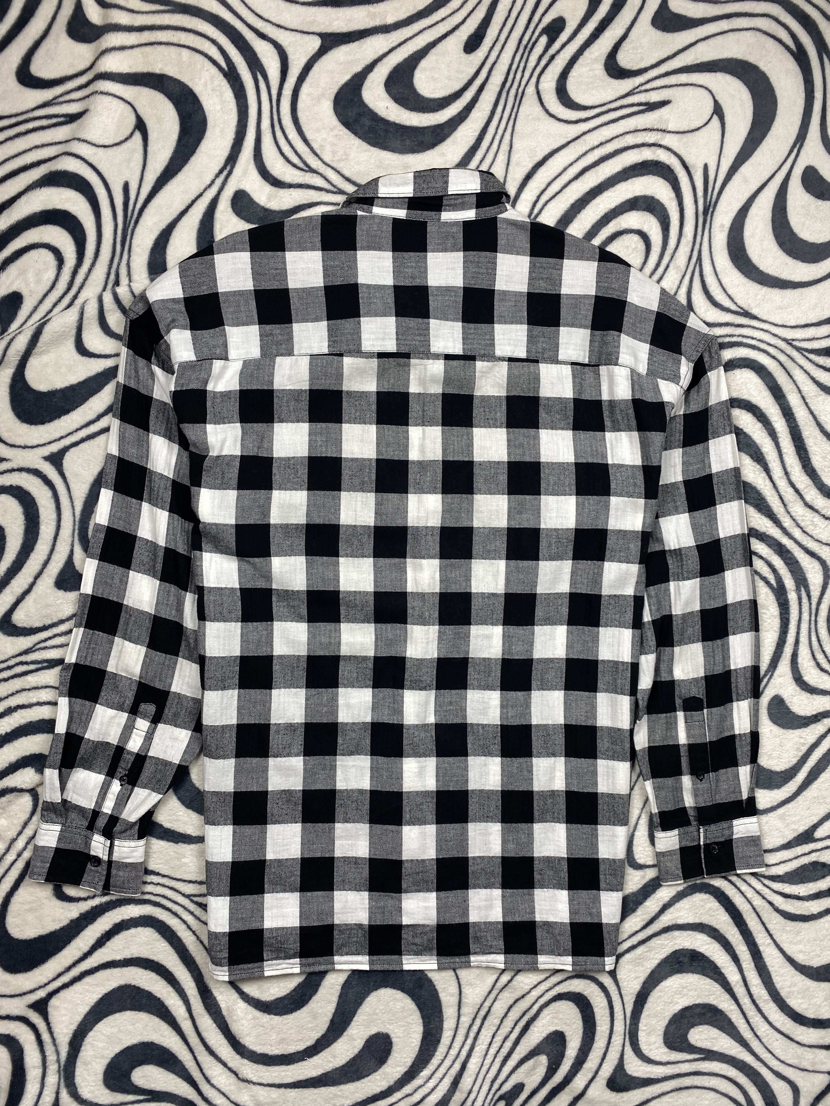 Flannel × Vintage Vintage Flannel Plaid Shirt Travis style Size US XL / EU 56 / 4 - 4 Thumbnail
