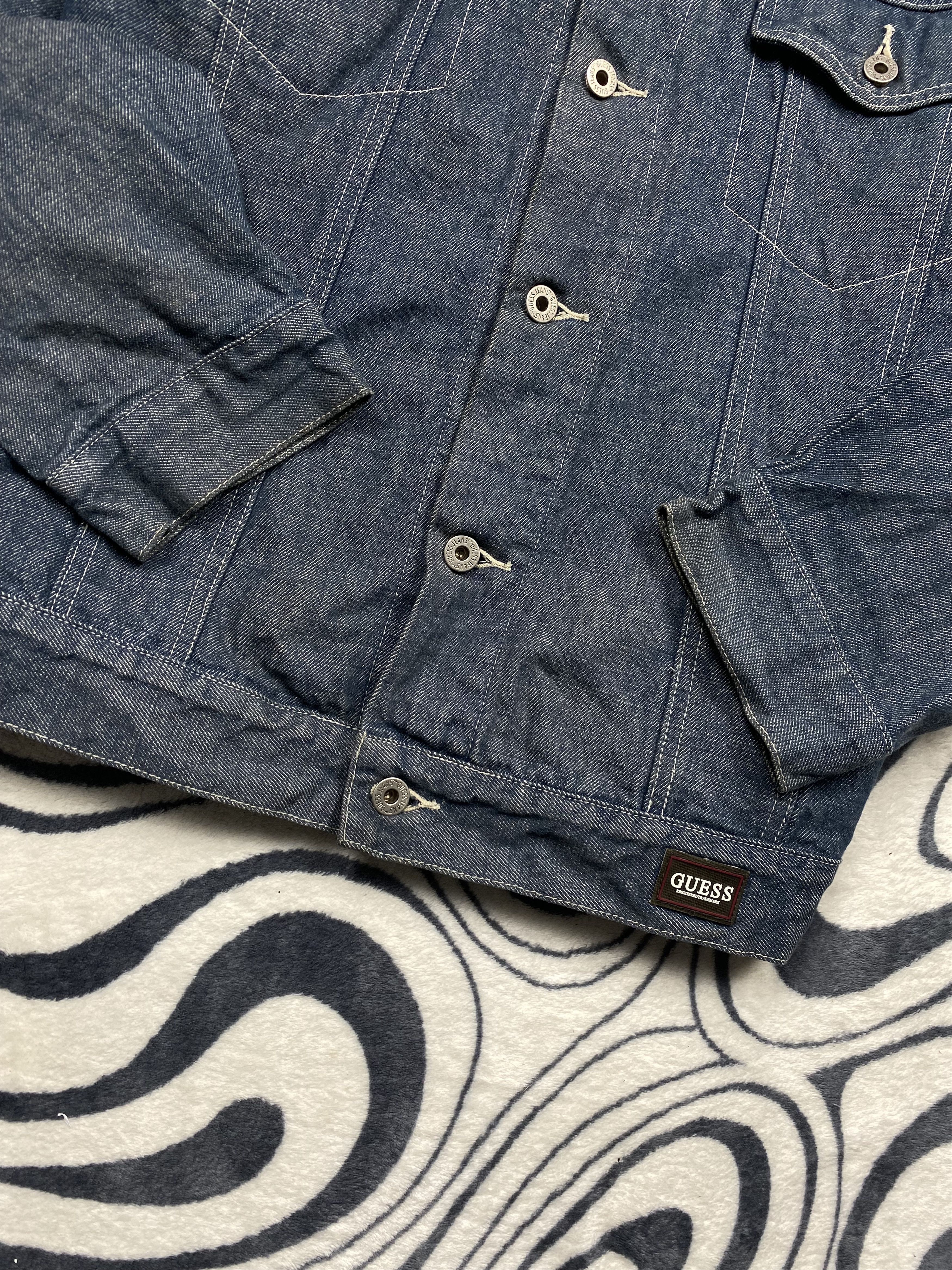 Guess Guess USA Vintage Mens Denim Jacket Size US XL / EU 56 / 4 - 3 Thumbnail