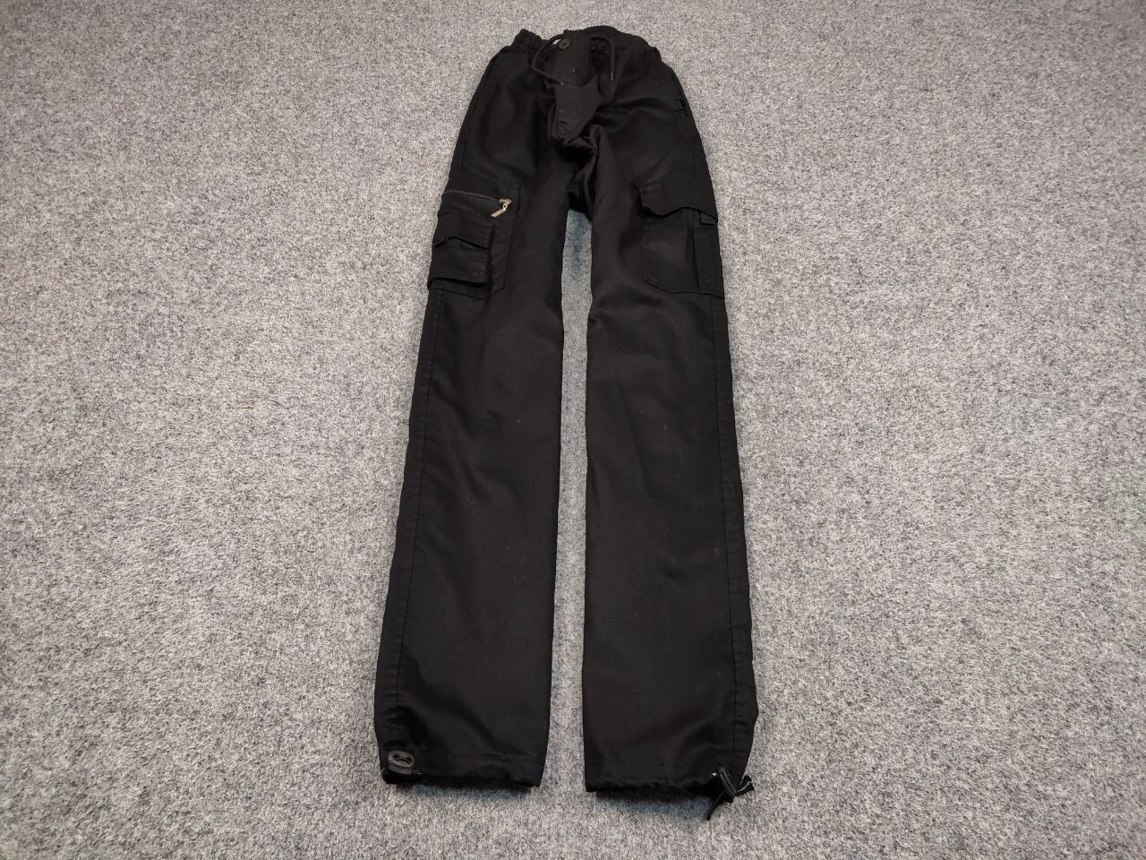 Japanese Brand Vintage 90's Cargo Pants Travis Scott Japan Black Hype Size US 32 / EU 48 - 2 Thumbnail