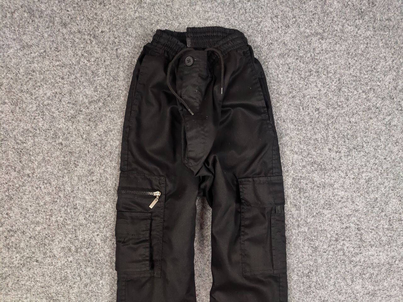 Japanese Brand Vintage 90's Cargo Pants Travis Scott Japan Black Hype Size US 32 / EU 48 - 7 Thumbnail