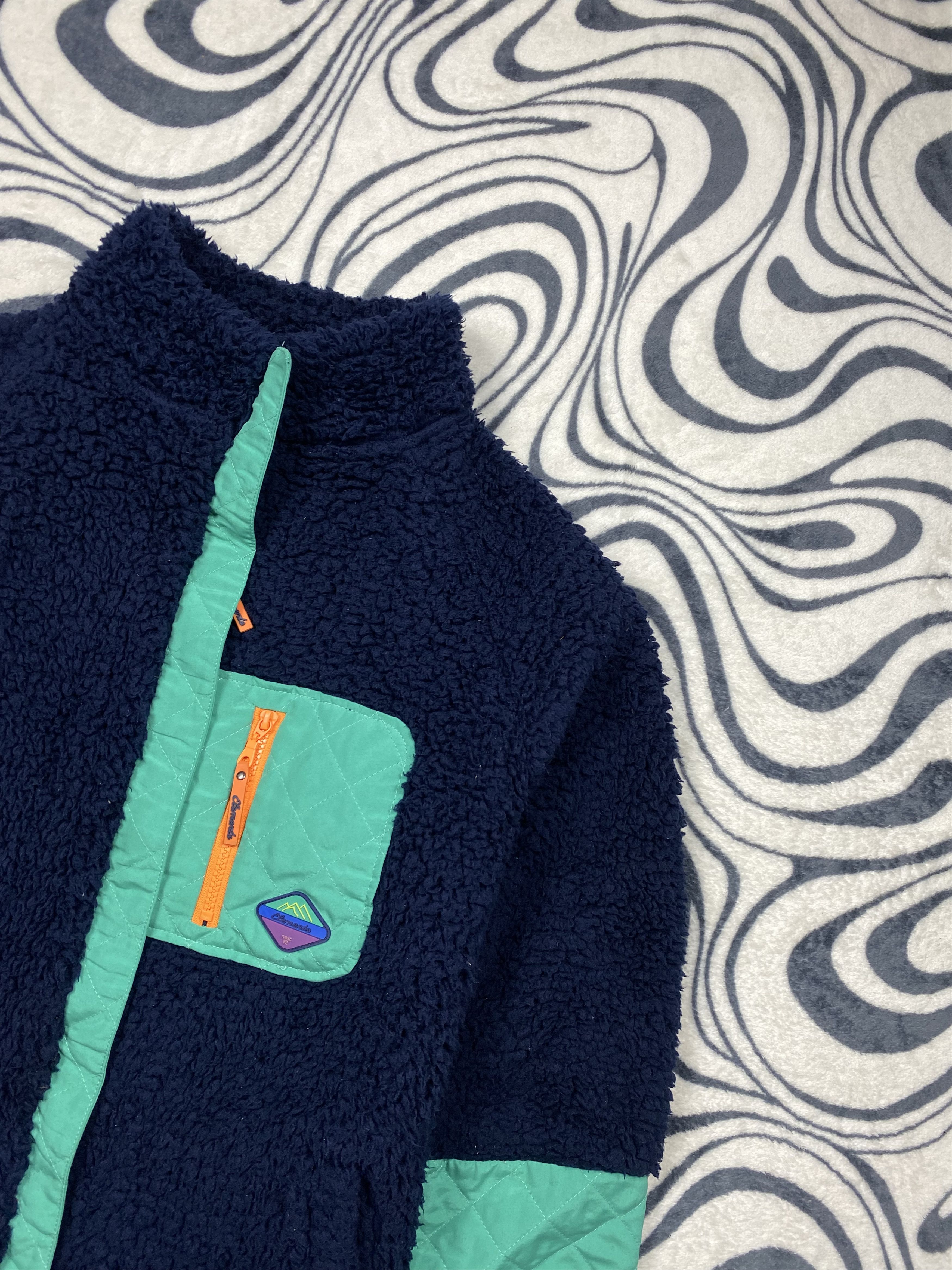 Vintage Outdoor Womens Deep Pile Fleece Jacket Size L / US 10 / IT 46 - 2 Thumbnail