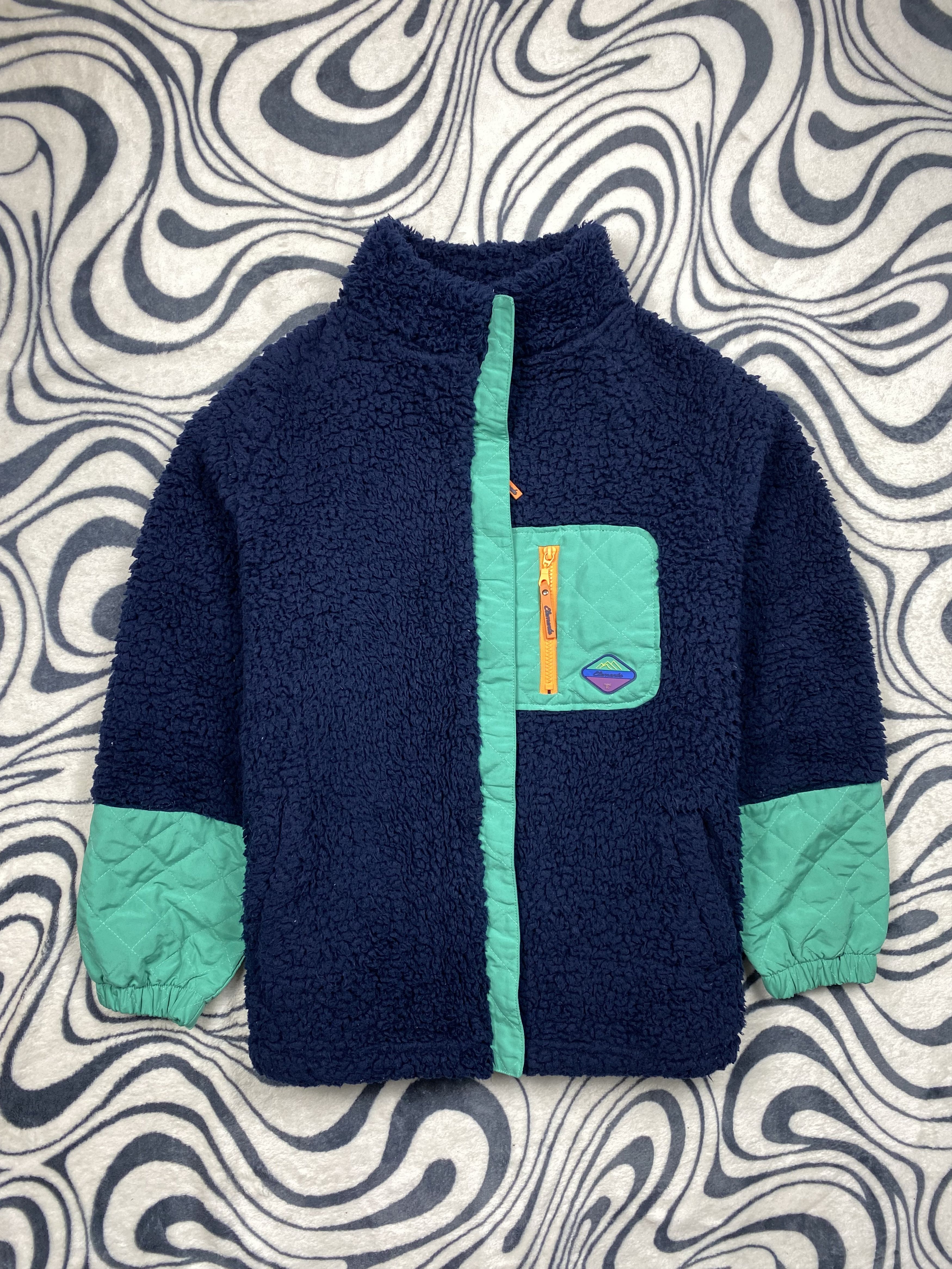 Vintage Outdoor Womens Deep Pile Fleece Jacket Size L / US 10 / IT 46 - 1 Thumbnail