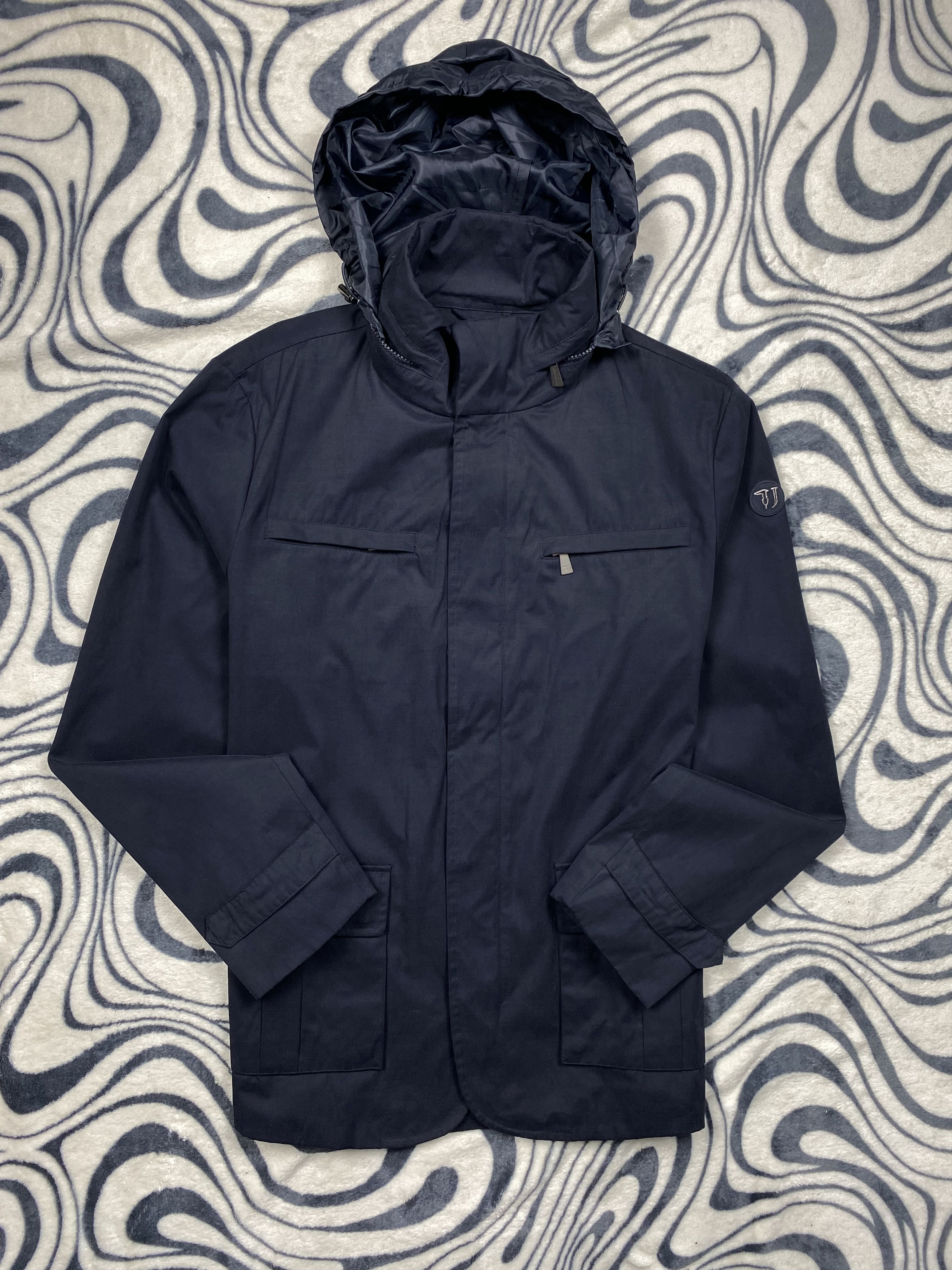 Trussardi Trussardi Vintage Mens Nylon Jacket Size US M / EU 48-50 / 2 - 1 Thumbnail