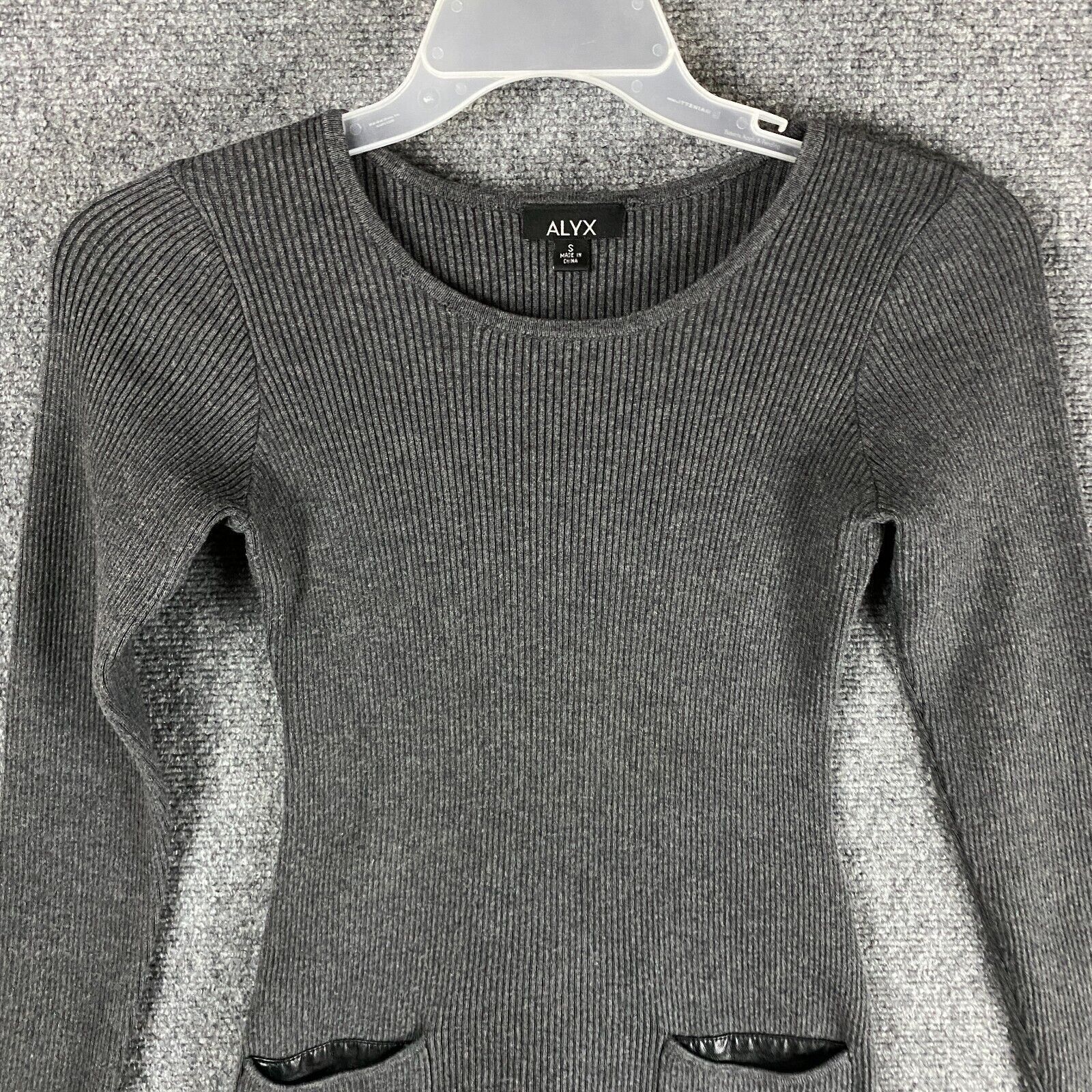 Alyx Alyx Sweater Small Women's Long Sleeve Gray dress Adults S Size S / US 4 / IT 40 - 2 Thumbnail