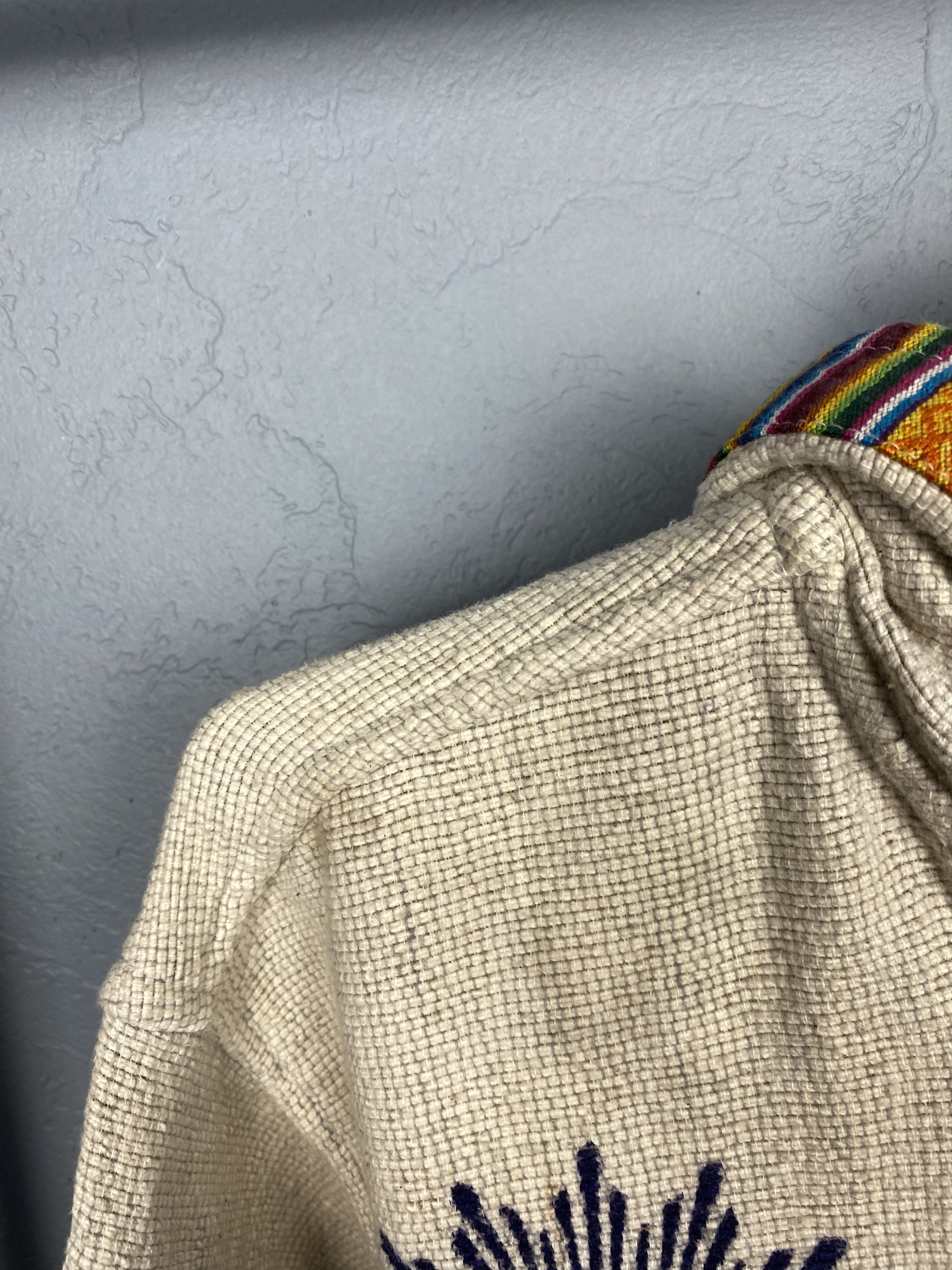 Nepal Traditional Handmade Knit Hoodie Jacket Custom