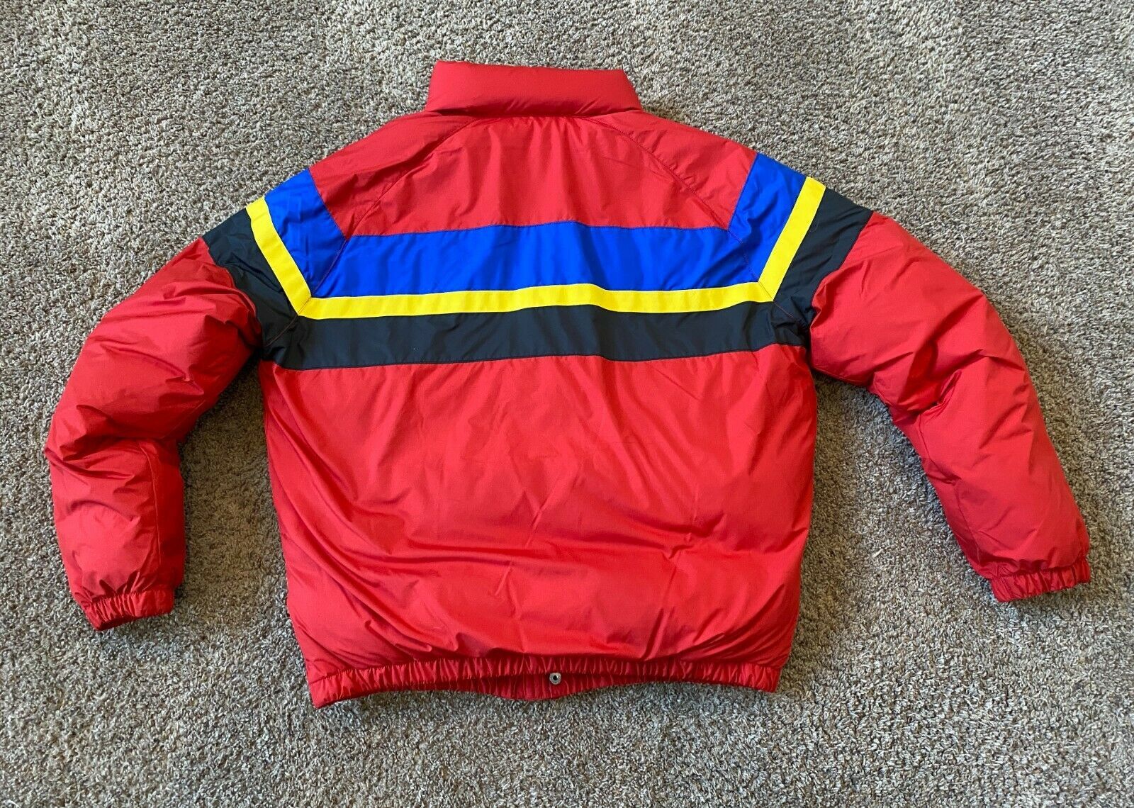 Polo Ralph Lauren POLO RALPH LAUREN COOKIE STRIPED DOWN PUFFER JACKET XL Size US XL / EU 56 / 4 - 2 Thumbnail