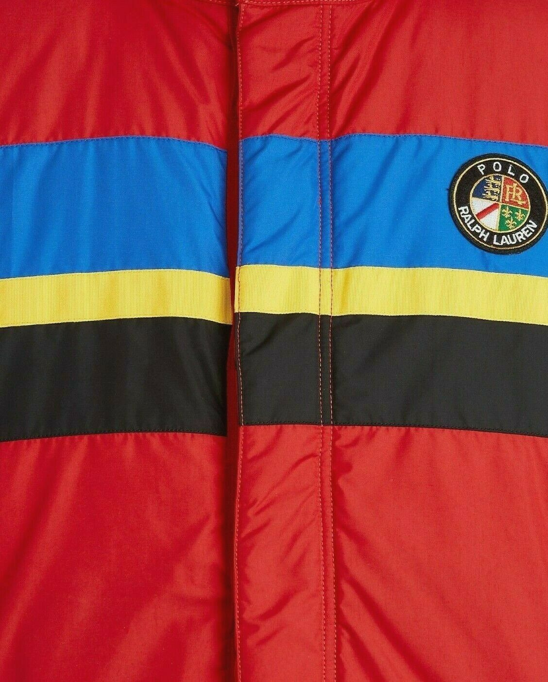 Polo Ralph Lauren POLO RALPH LAUREN COOKIE STRIPED DOWN PUFFER JACKET XL Size US XL / EU 56 / 4 - 5 Thumbnail