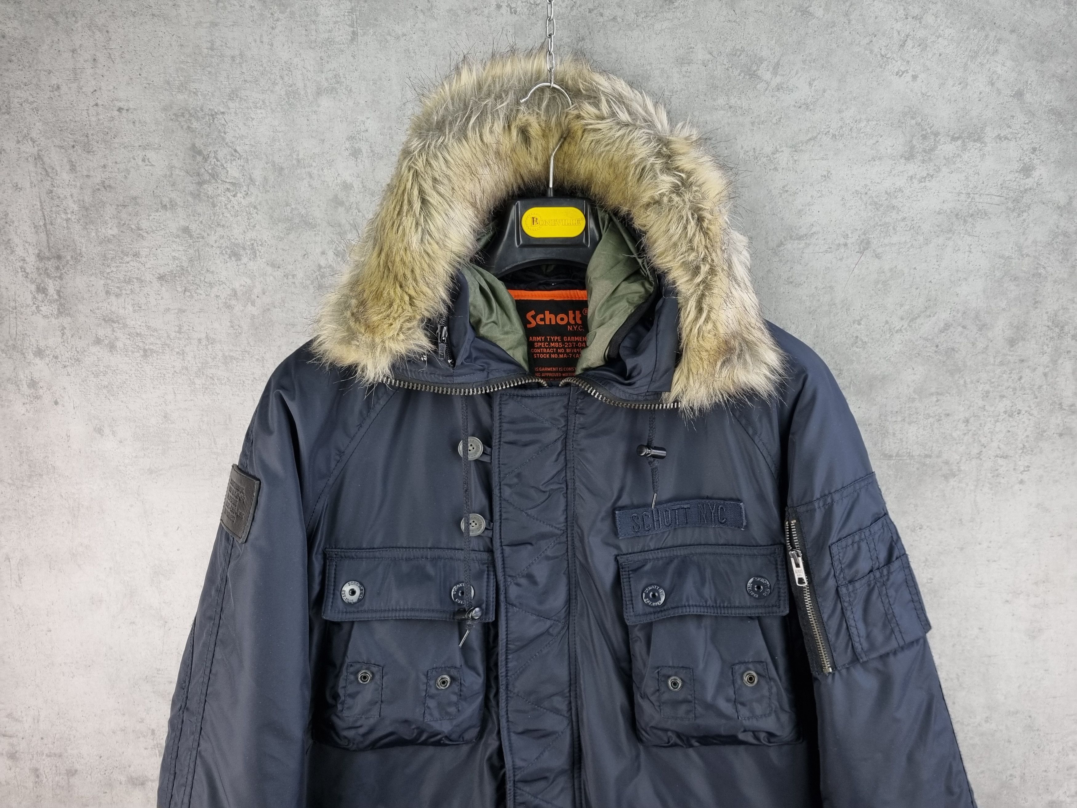 Mountain Hardwear × Schott Schott Multipockets Nylon Jacket Size US L / EU 52-54 / 3 - 24 Thumbnail