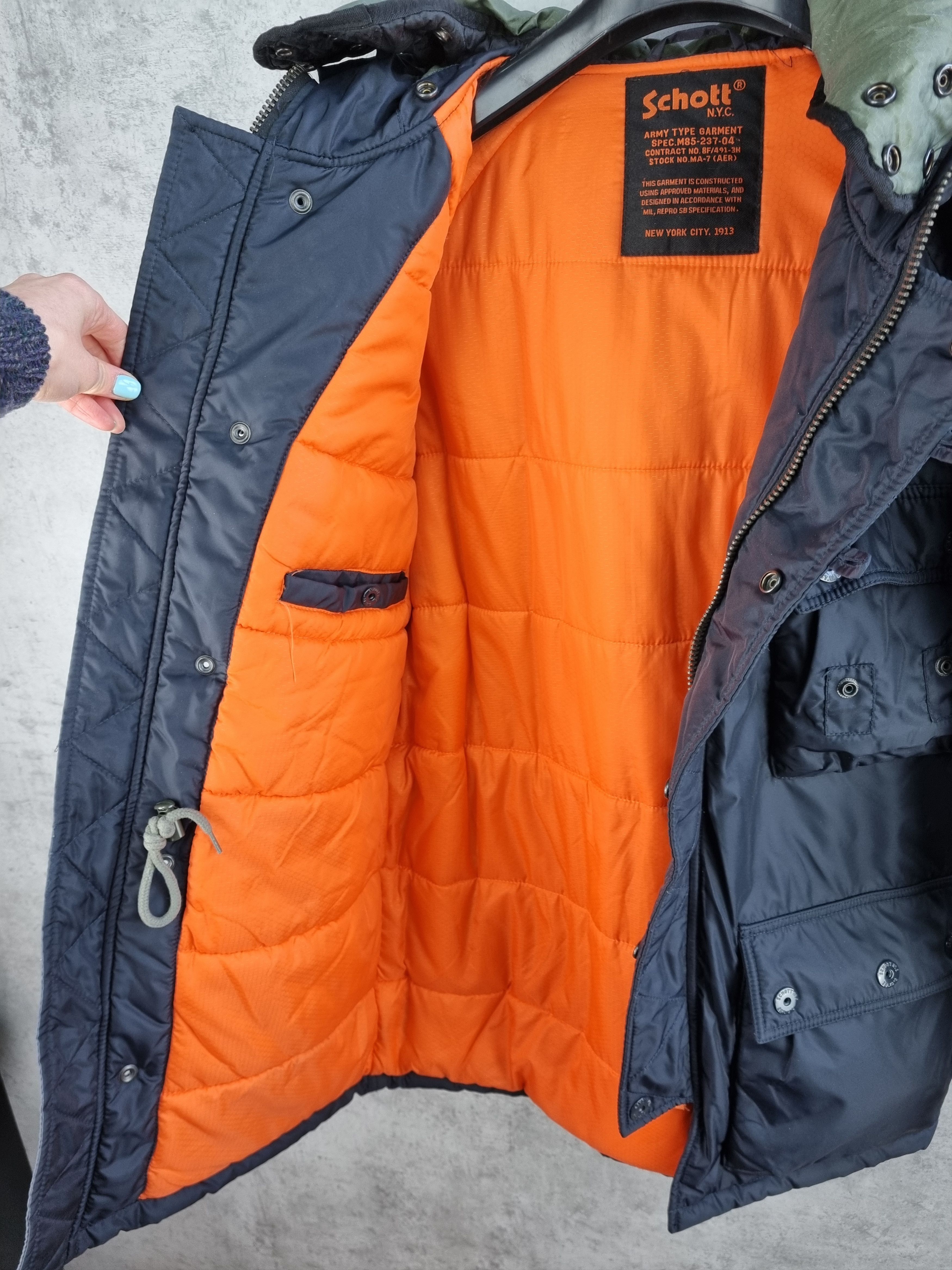 Mountain Hardwear × Schott Schott Multipockets Nylon Jacket Size US L / EU 52-54 / 3 - 13 Thumbnail