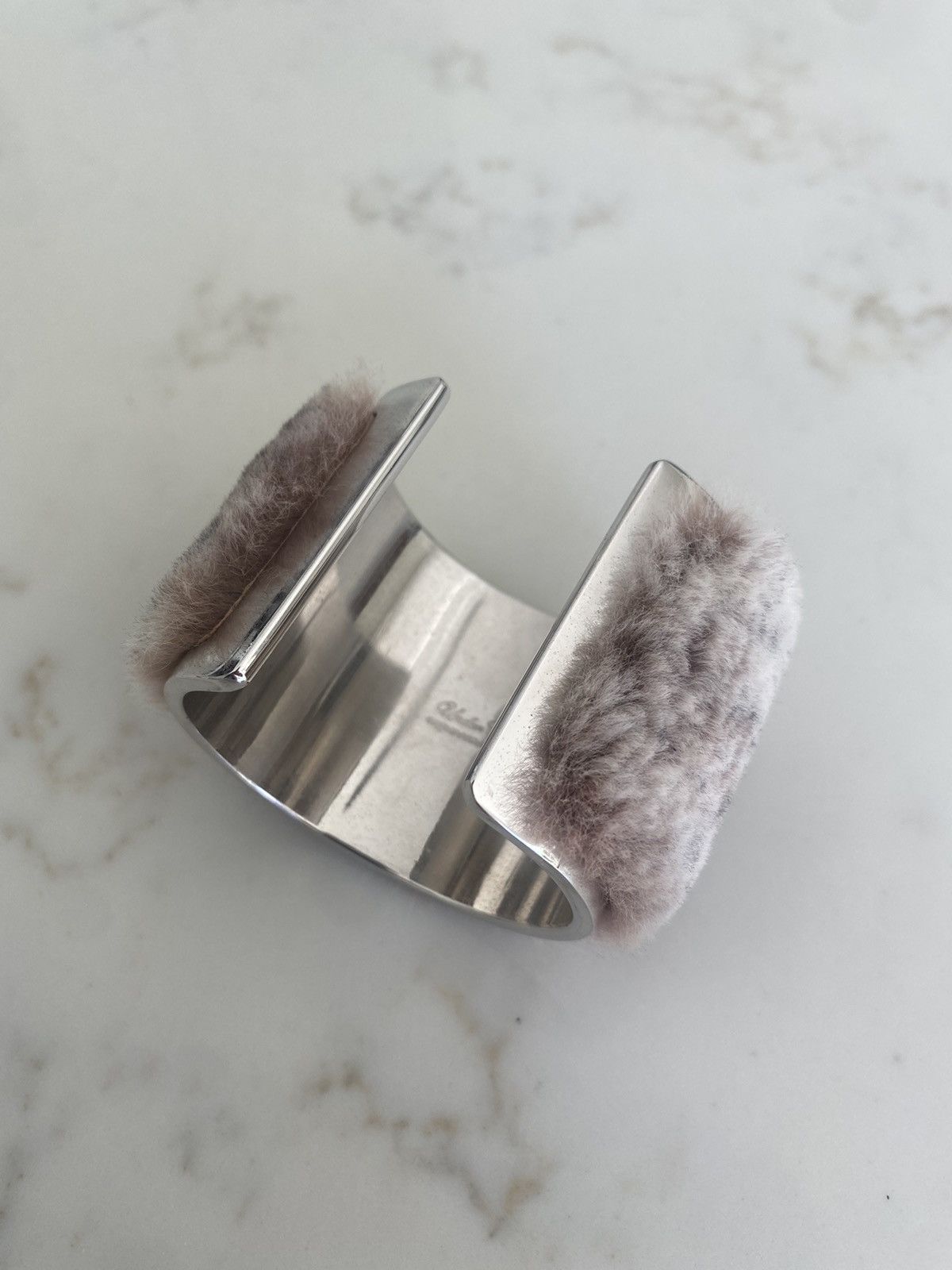 Undercover Rare Undercover fur silver bracelet Size ONE SIZE - 6 Thumbnail