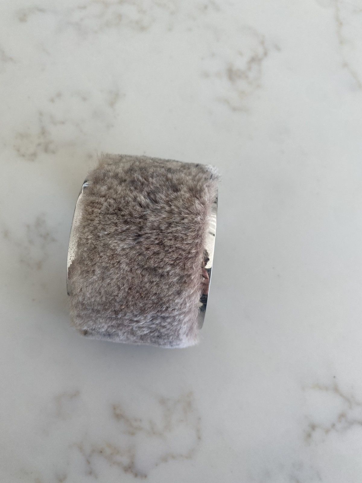 Undercover Rare Undercover fur silver bracelet Size ONE SIZE - 4 Thumbnail