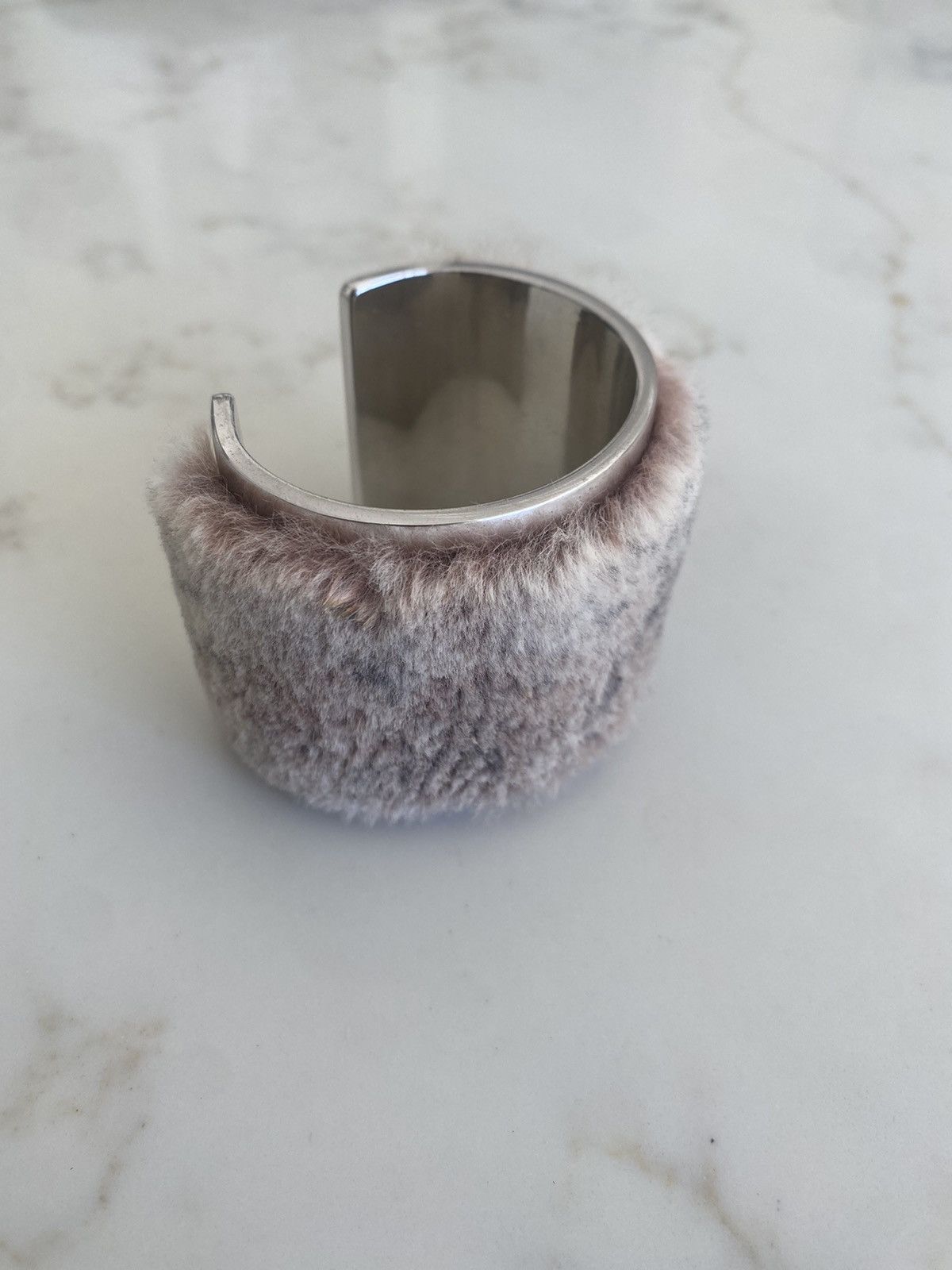 Undercover Rare Undercover fur silver bracelet Size ONE SIZE - 3 Thumbnail