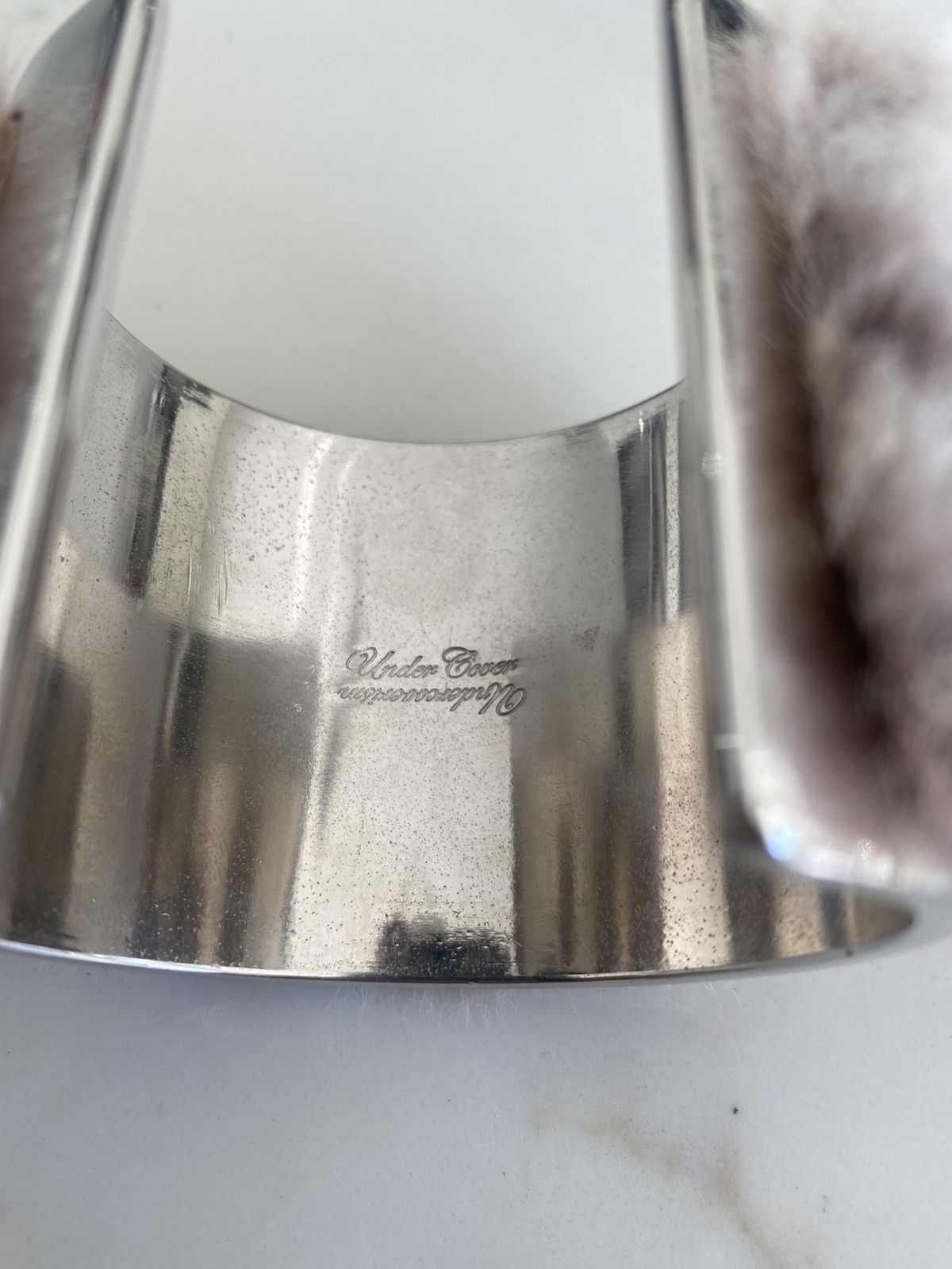 Undercover Rare Undercover fur silver bracelet Size ONE SIZE - 5 Thumbnail