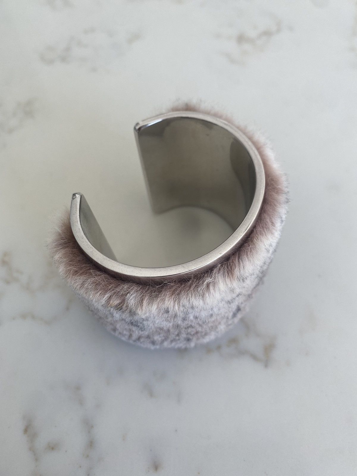 Undercover Rare Undercover fur silver bracelet Size ONE SIZE - 2 Thumbnail