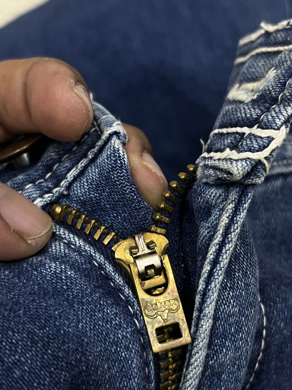 Vintage (Uu). BOBSON CARPENTER DENIM Size US 31 - 7 Thumbnail