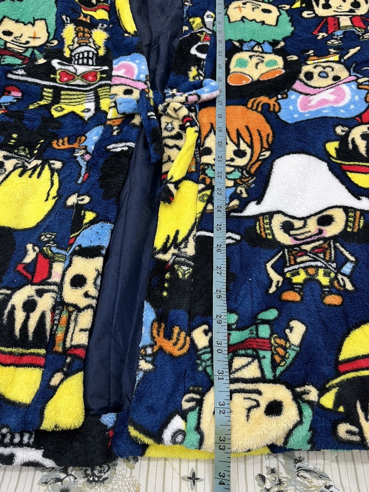 Anime M. ONE PIECE HYPEBEAST KIMONO FULLPRINT Size US L / EU 52-54 / 3 - 10 Thumbnail