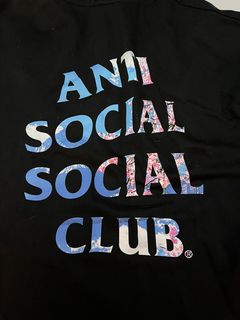 Anti social social discount club sakura hoodie