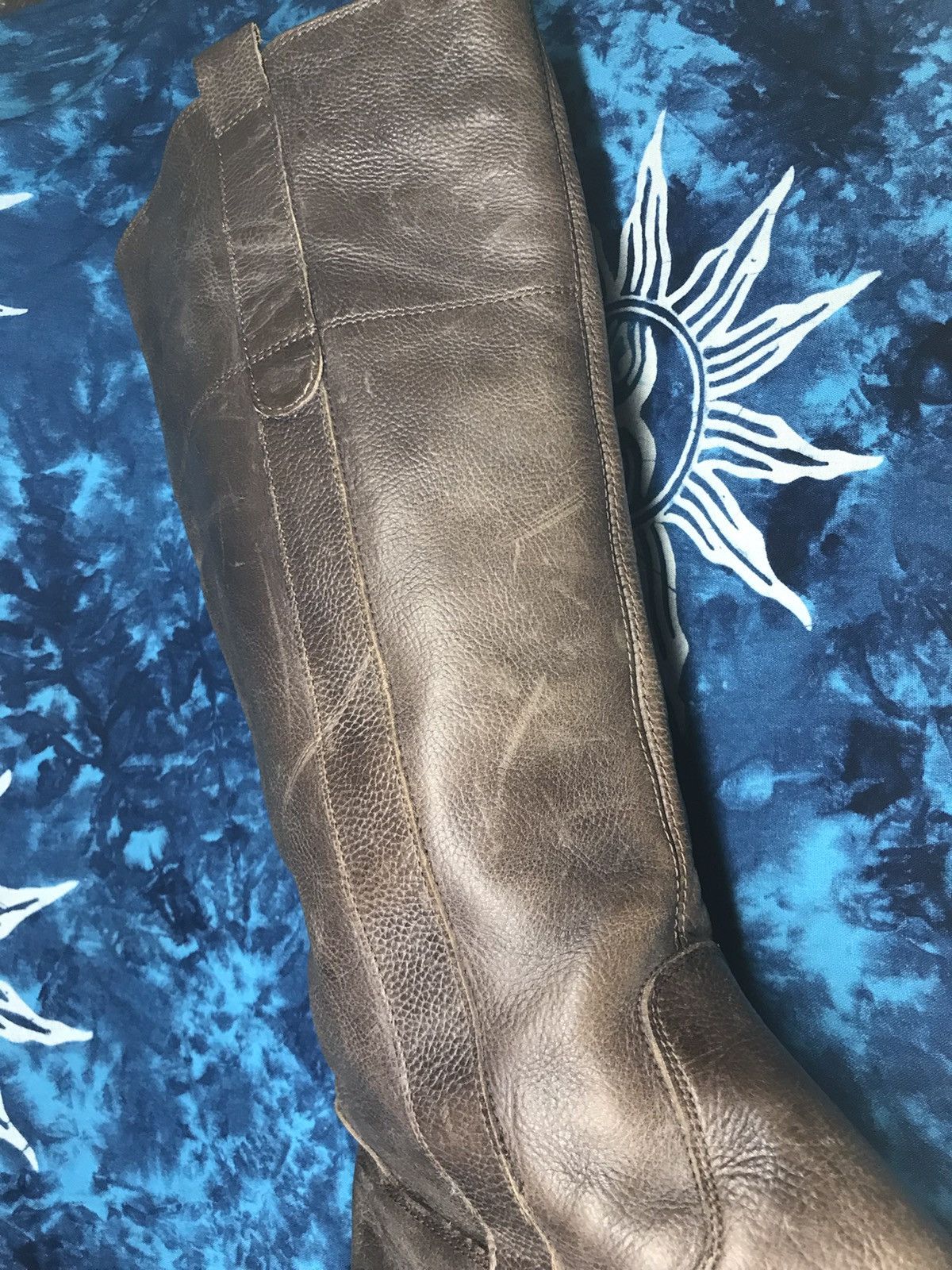 Leather Vintage boots Bronx Brown Suede Leather Size US 10 / IT 40 - 9 Thumbnail