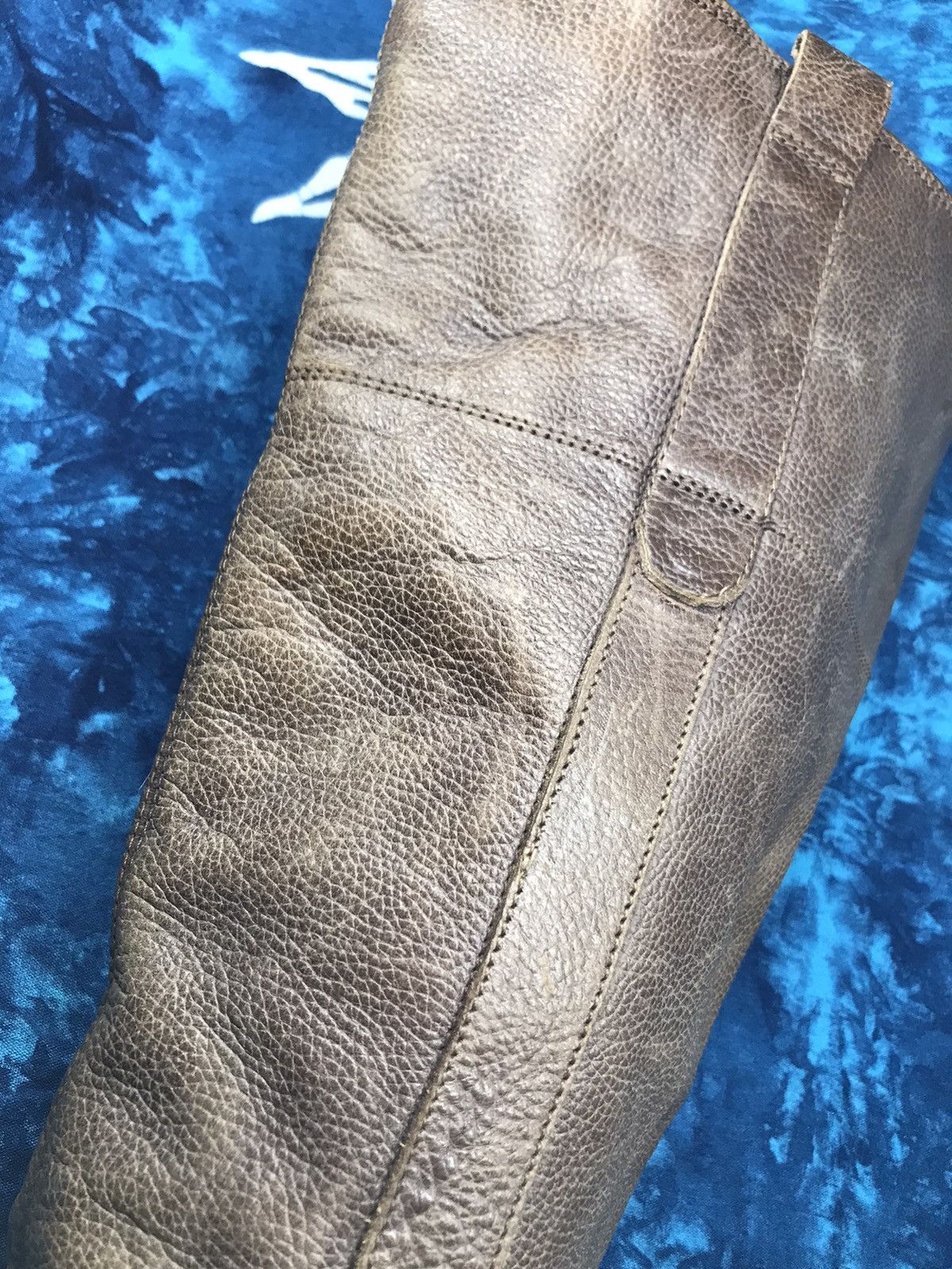 Leather Vintage boots Bronx Brown Suede Leather Size US 10 / IT 40 - 7 Thumbnail
