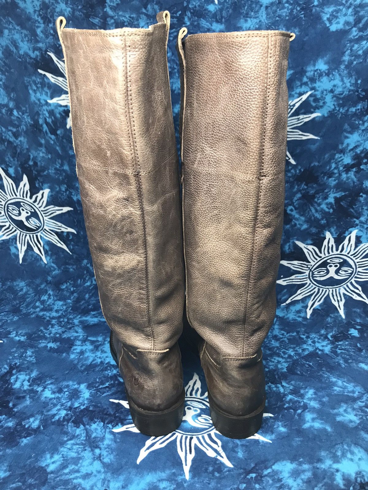 Leather Vintage boots Bronx Brown Suede Leather Size US 10 / IT 40 - 19 Thumbnail