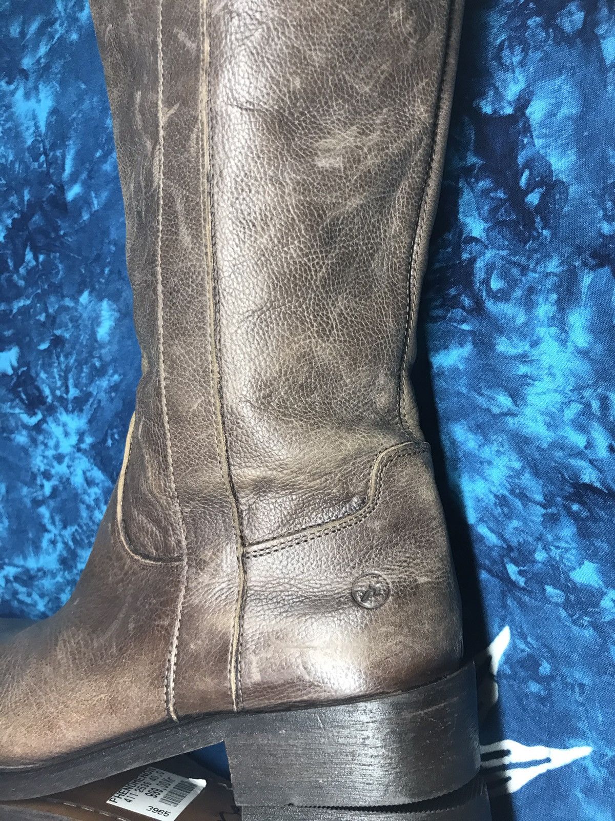 Leather Vintage boots Bronx Brown Suede Leather Size US 10 / IT 40 - 17 Thumbnail