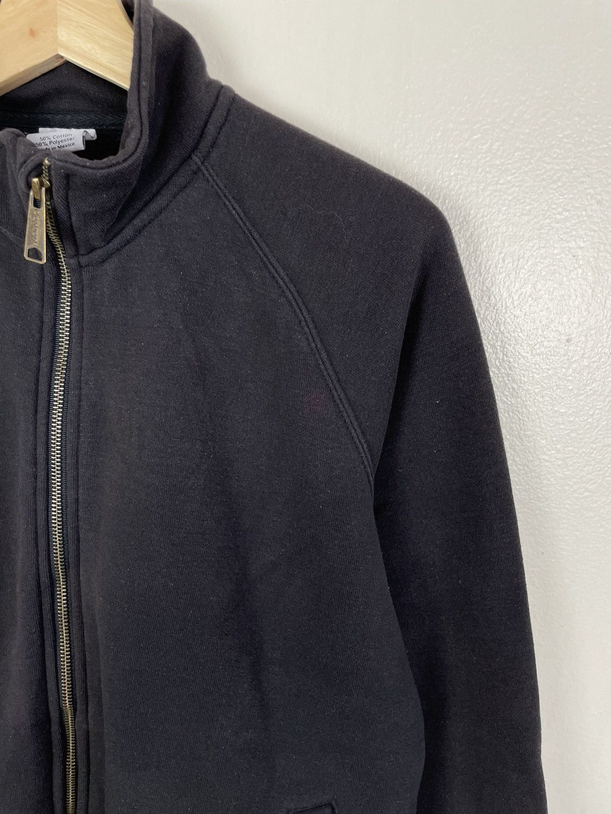 Carhartt × Vintage Vintage Carhartt Sweater Zip Jacket Sweater Black Medium Size US M / EU 48-50 / 2 - 5 Thumbnail