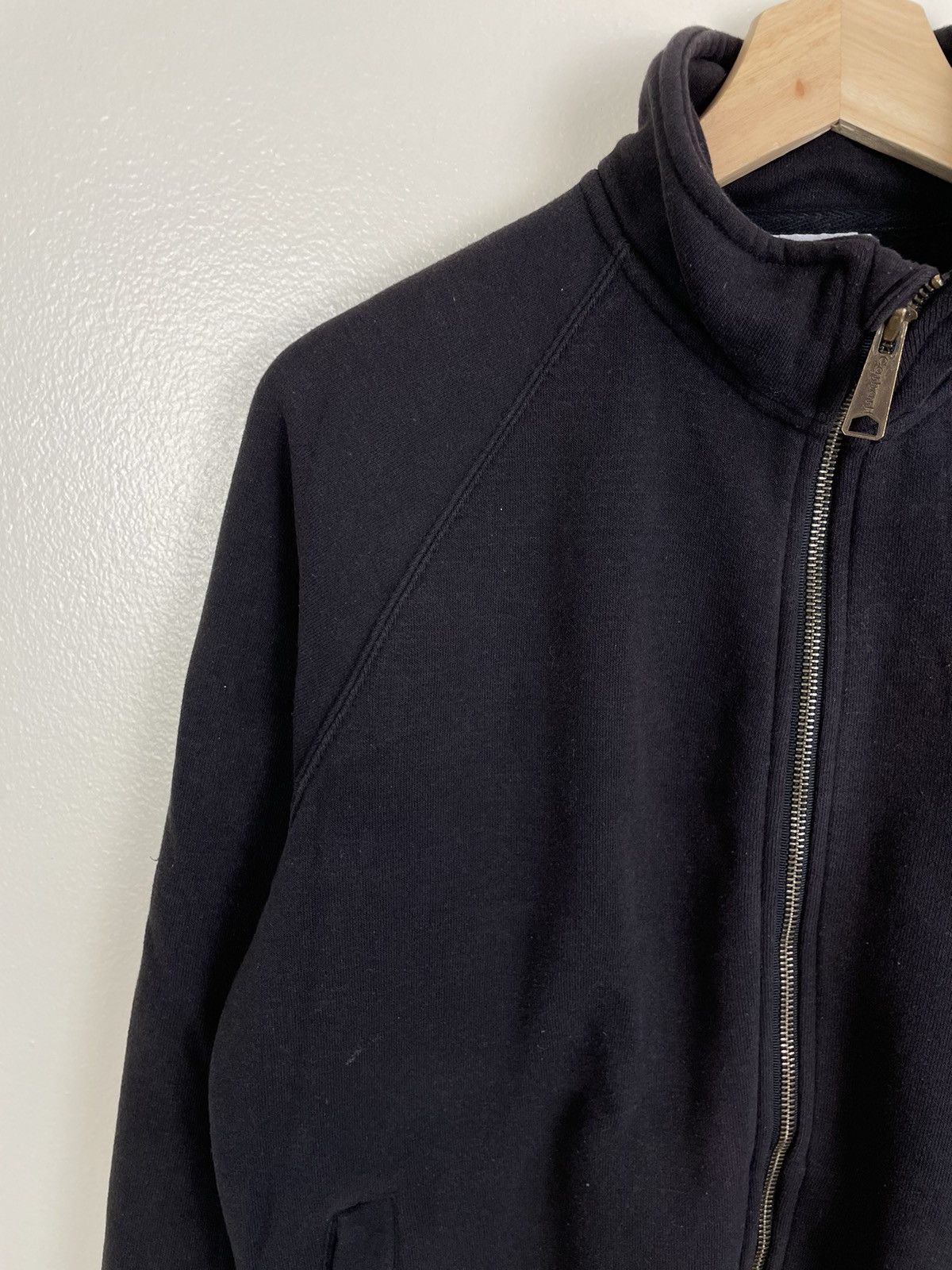 Carhartt × Vintage Vintage Carhartt Sweater Zip Jacket Sweater Black Medium Size US M / EU 48-50 / 2 - 3 Thumbnail