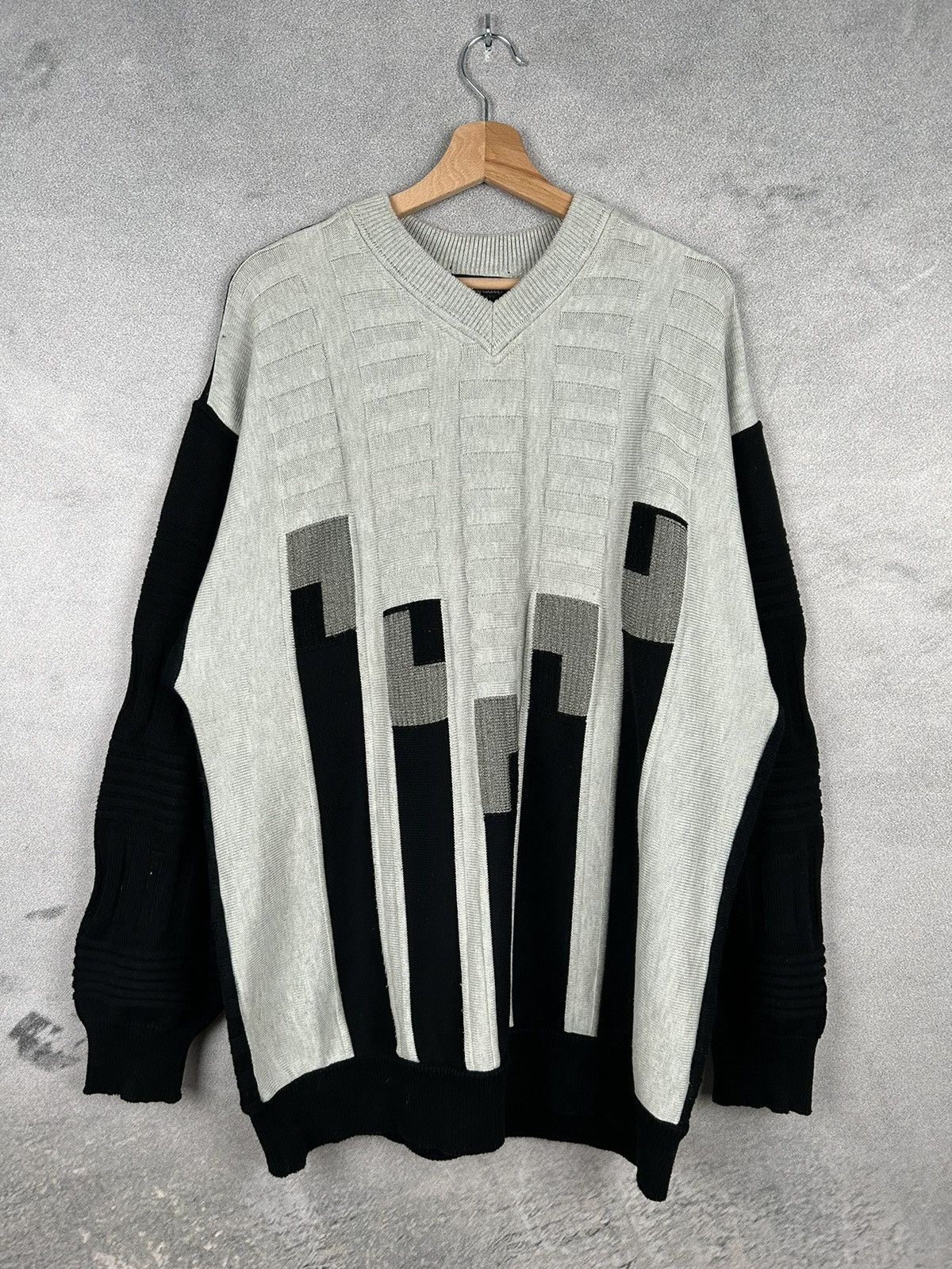 Vintage Vintage Carlo Colucci Retro Knit Sweater 90s Rare | Grailed