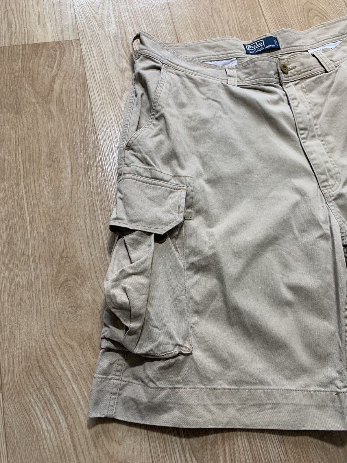 Polo Ralph Lauren Vintage Polo by Ralph Lauren Cargo Shorts Chino Size US 38 / EU 54 - 3 Thumbnail