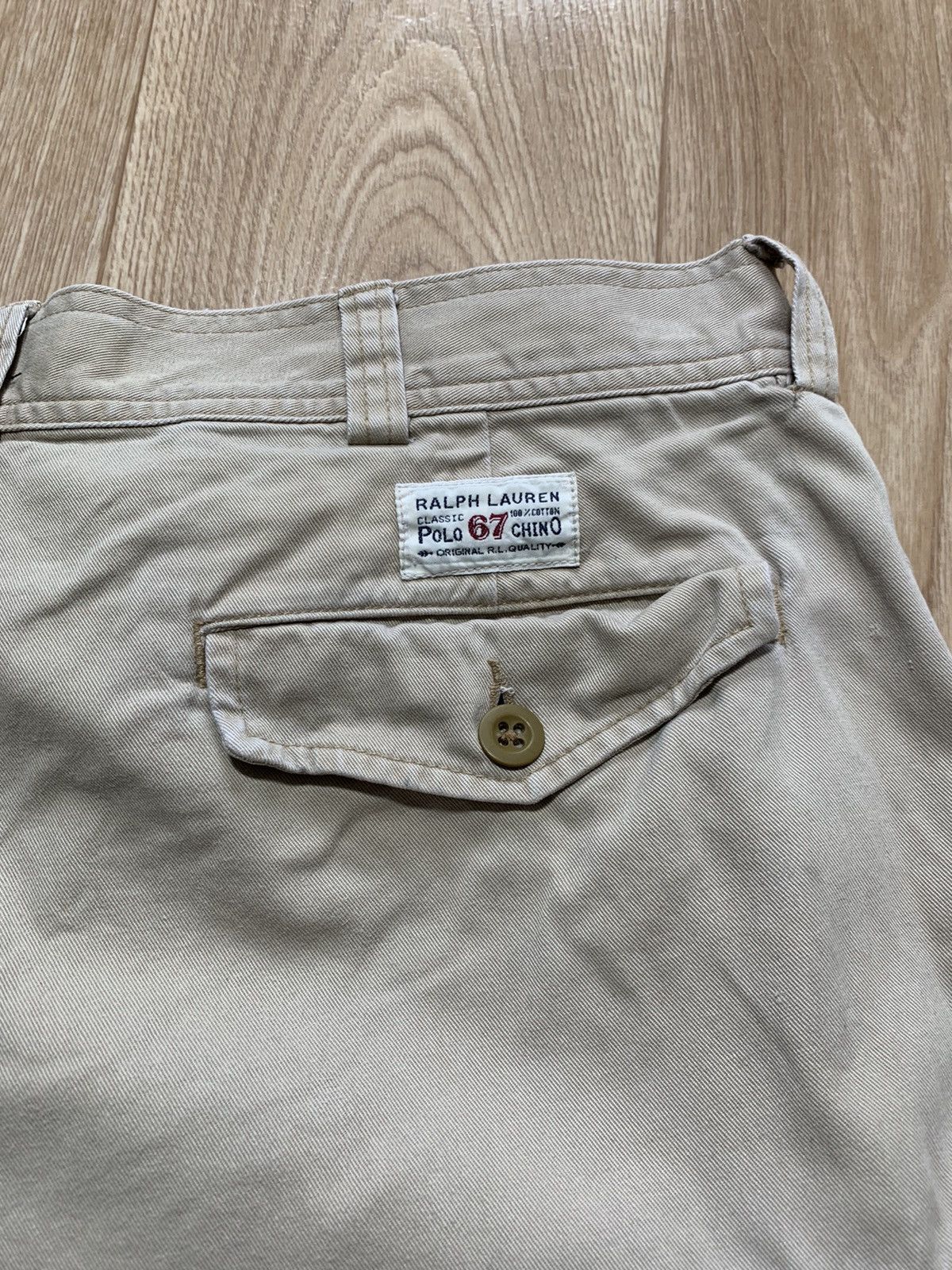 Polo Ralph Lauren Vintage Polo by Ralph Lauren Cargo Shorts Chino Size US 38 / EU 54 - 6 Thumbnail