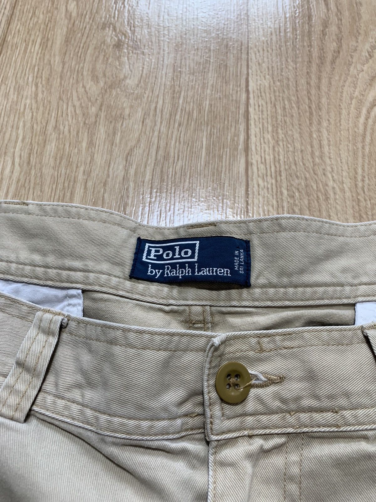 Polo Ralph Lauren Vintage Polo by Ralph Lauren Cargo Shorts Chino Size US 38 / EU 54 - 7 Thumbnail