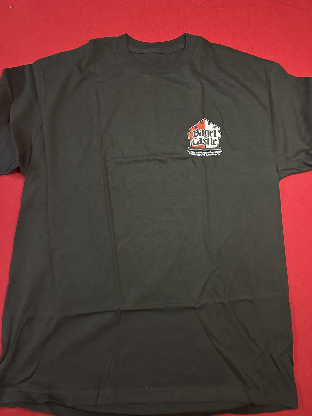 Half Evil Half Evil x Yeastieboys Bagel Castle Tee Size US XL / EU 56 / 4 - 1 Thumbnail