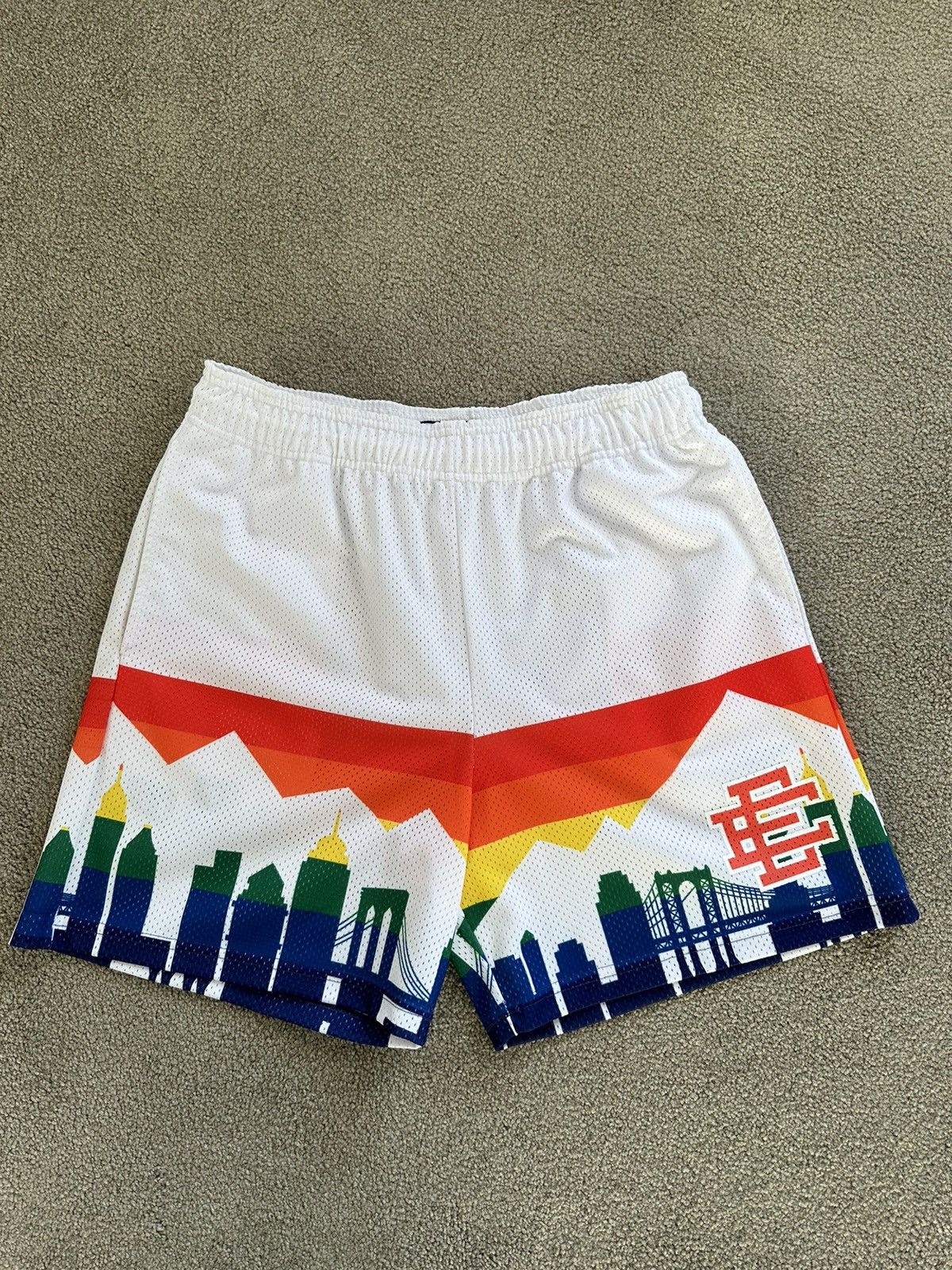 Eric Emanuel EE Basic Shorts/ Skyline Nuggets (NYC EXCLUSIVE) Size US 32 / EU 48 - 2 Thumbnail