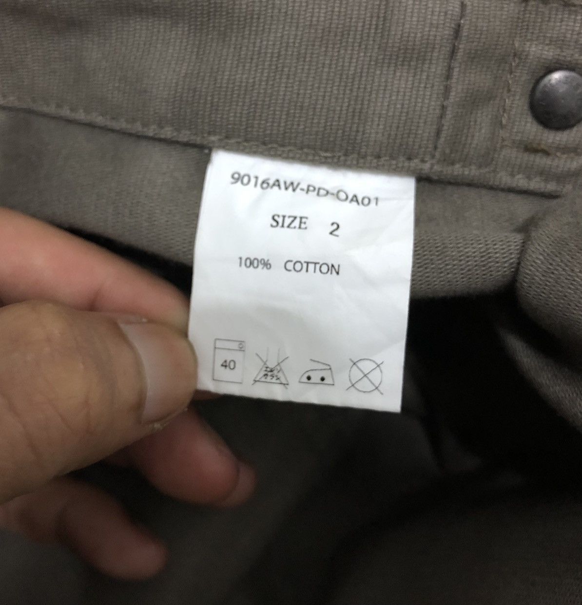 Japanese Brand Varde77 x Revival 90% Japanese Work Overalls Made in Japan Size US 44 / EU 60 - 12 Thumbnail