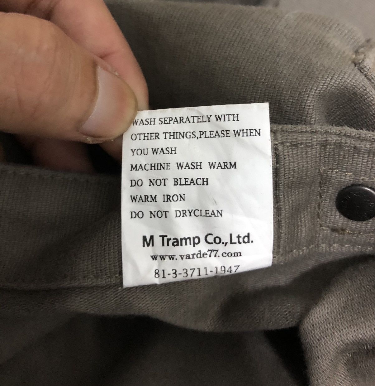 Japanese Brand Varde77 x Revival 90% Japanese Work Overalls Made in Japan Size US 44 / EU 60 - 13 Thumbnail