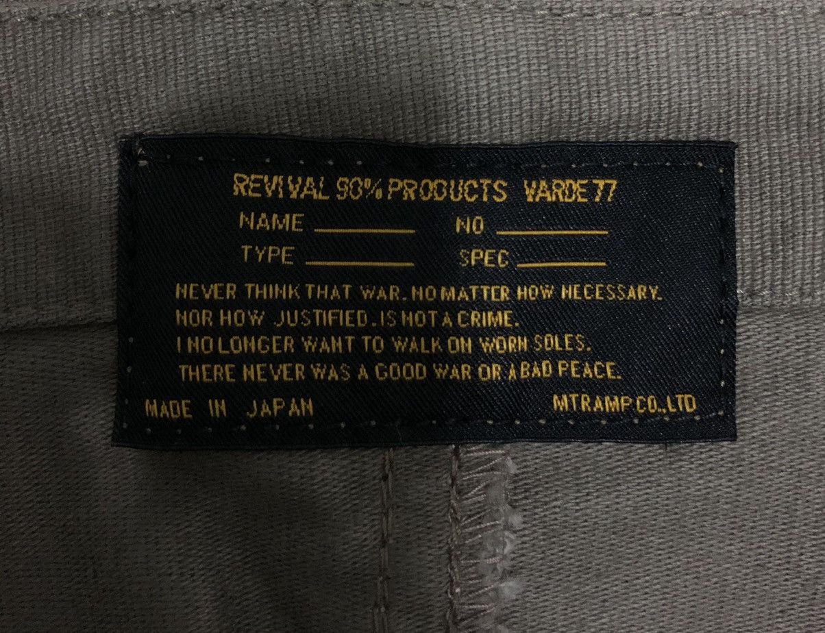Japanese Brand Varde77 x Revival 90% Japanese Work Overalls Made in Japan Size US 44 / EU 60 - 11 Thumbnail