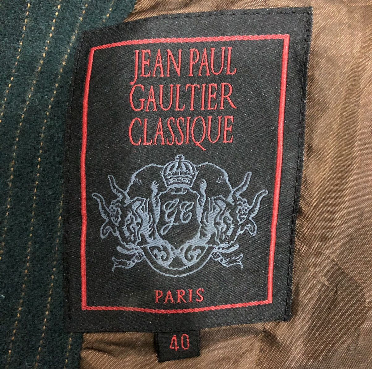 Jean Paul Gaultier JEAN PAUL GAULTIER CLASSIQUE PARIS NEW WOOL BLAZER COAT Size US M / EU 48-50 / 2 - 14 Thumbnail