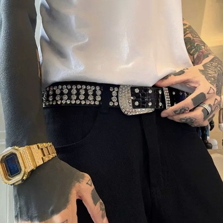 Japanese Brand × Vintage Rhinestones Fashion Balt Size ONE SIZE - 1 Thumbnail