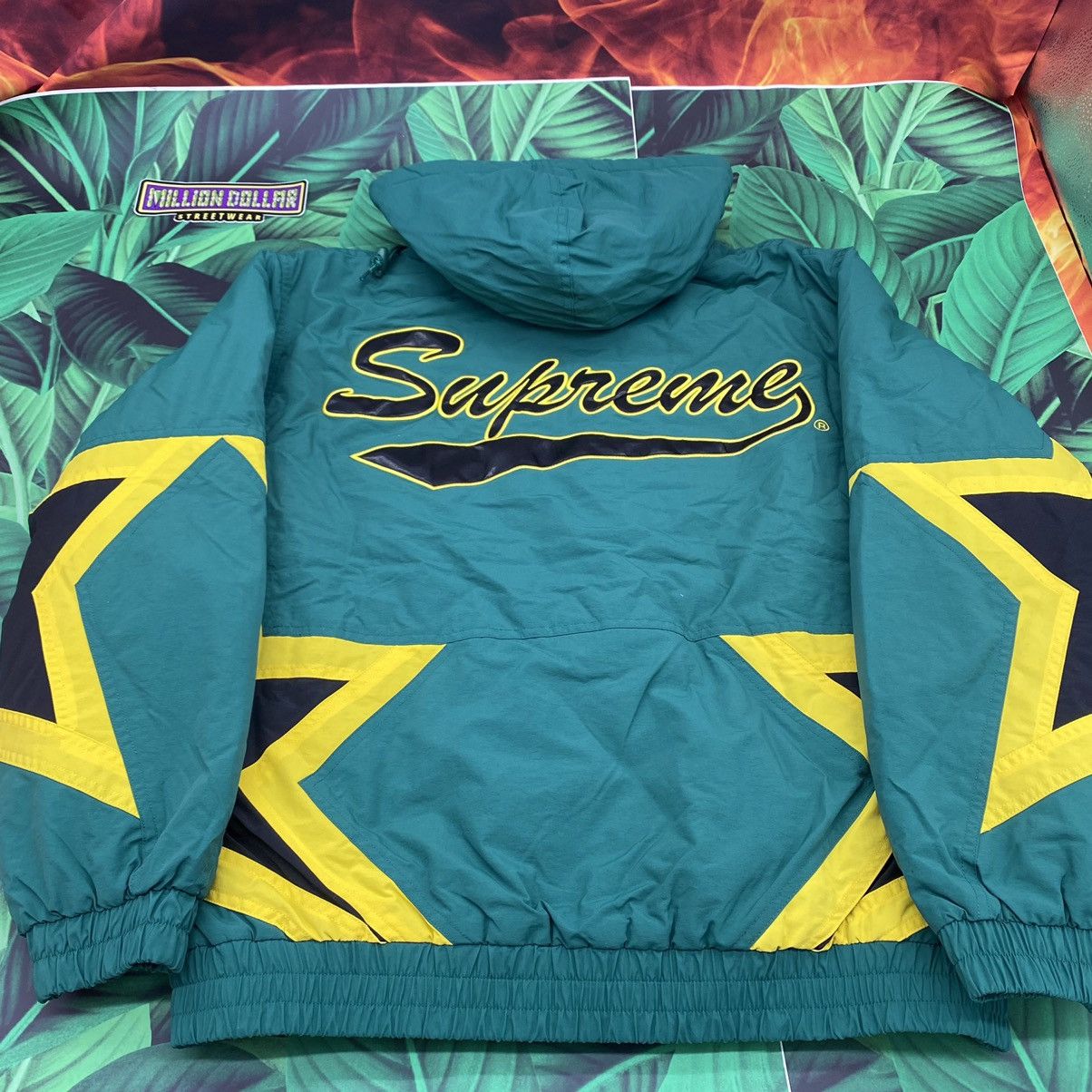 Supreme Stars puffy jacket Grailed