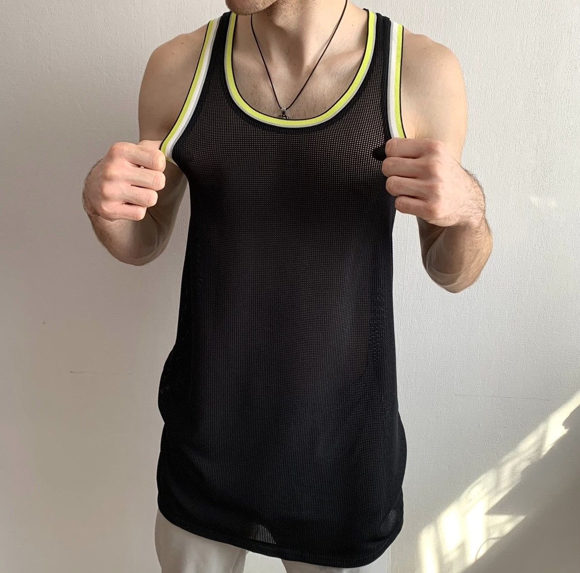 T by Alexander Wang T by Alexander Wang Men’s Mesh Tank Top Size US M / EU 48-50 / 2 - 3 Thumbnail