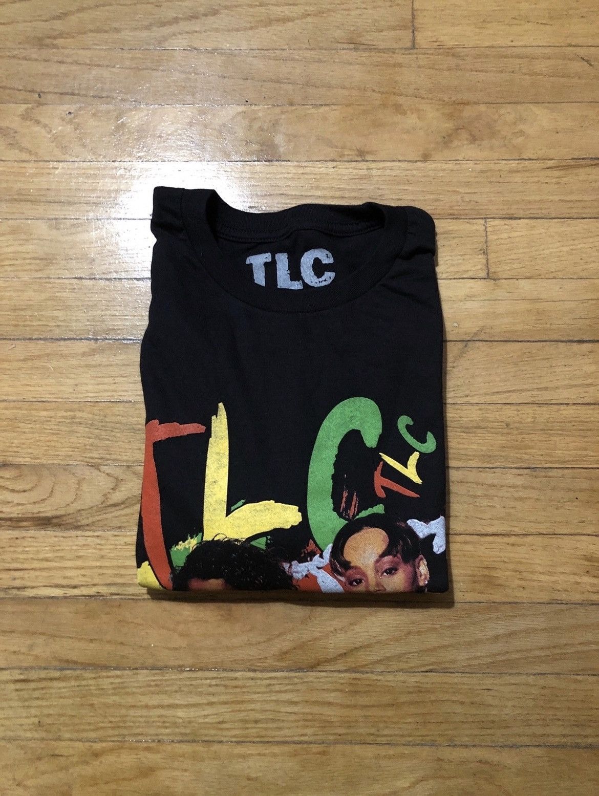 Band Tees TLC No Scrubs Black Tee Shirt Size XL Size US XL / EU 56 / 4 - 5 Thumbnail